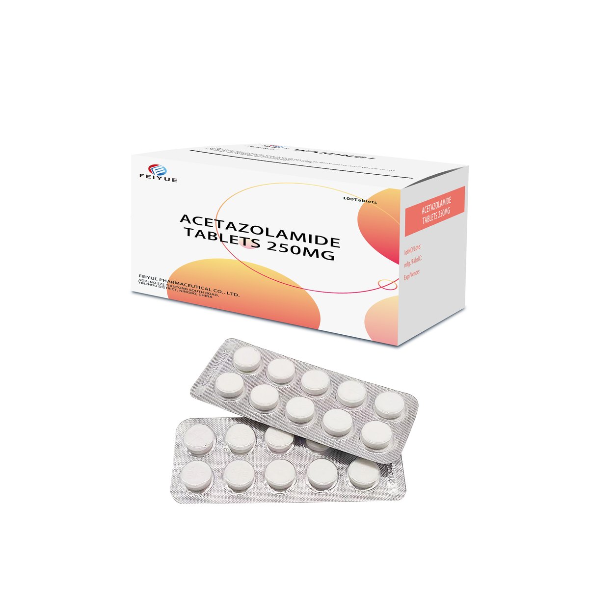 Acetazolamide Tablets 250mg - view 2