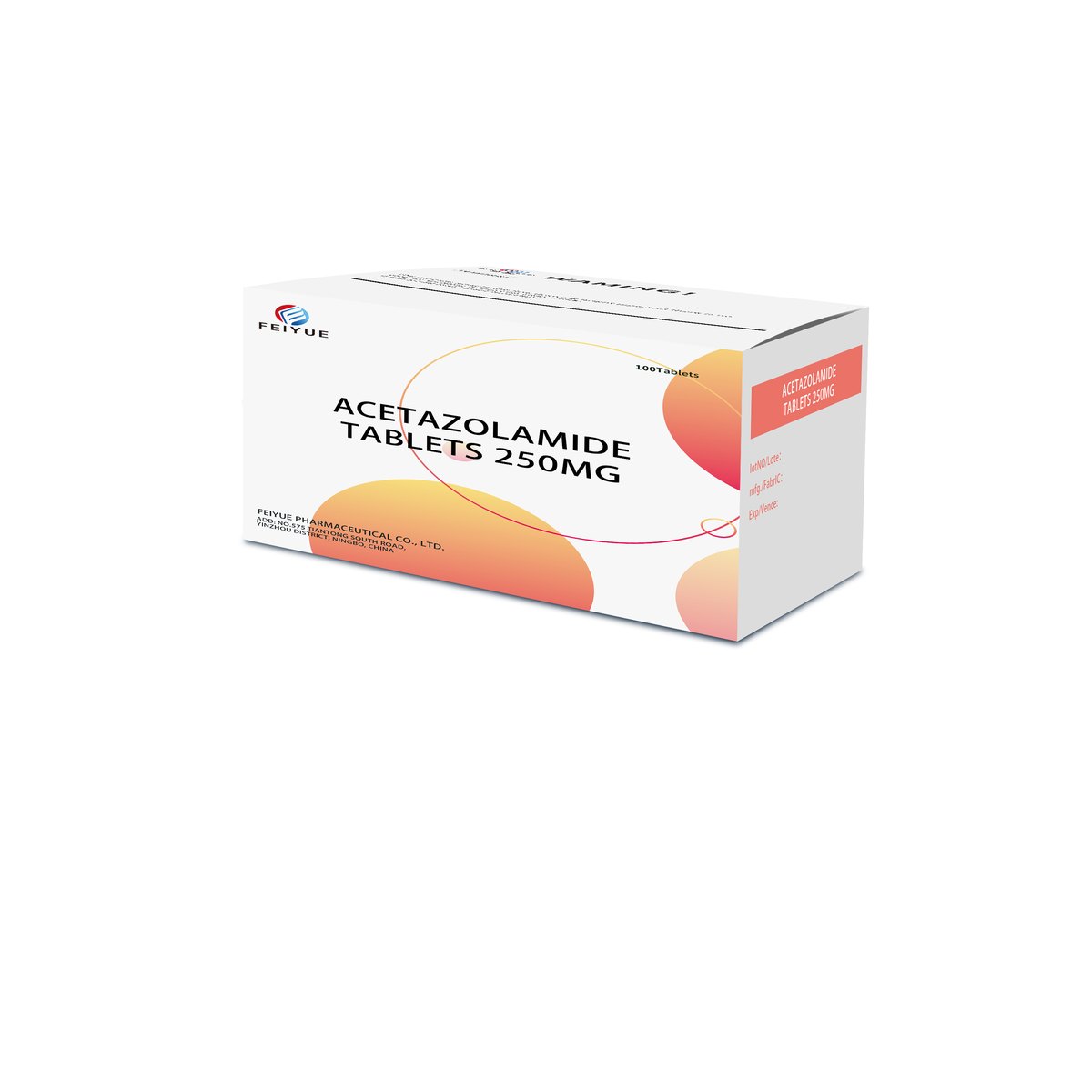 Acetazolamide Tablets 250mg - view 3