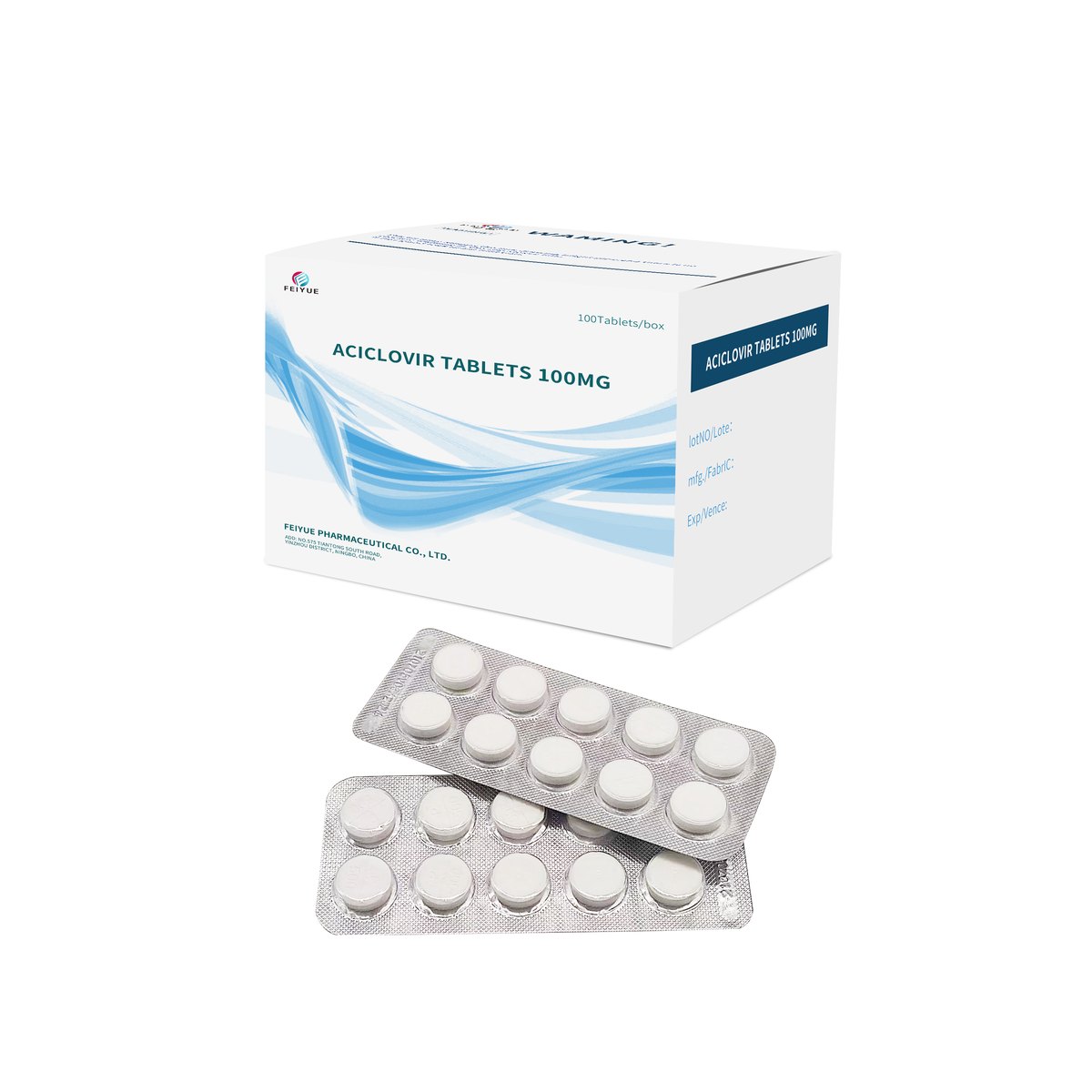 Aciclovir Tablets 100mg / 200mg - view 1