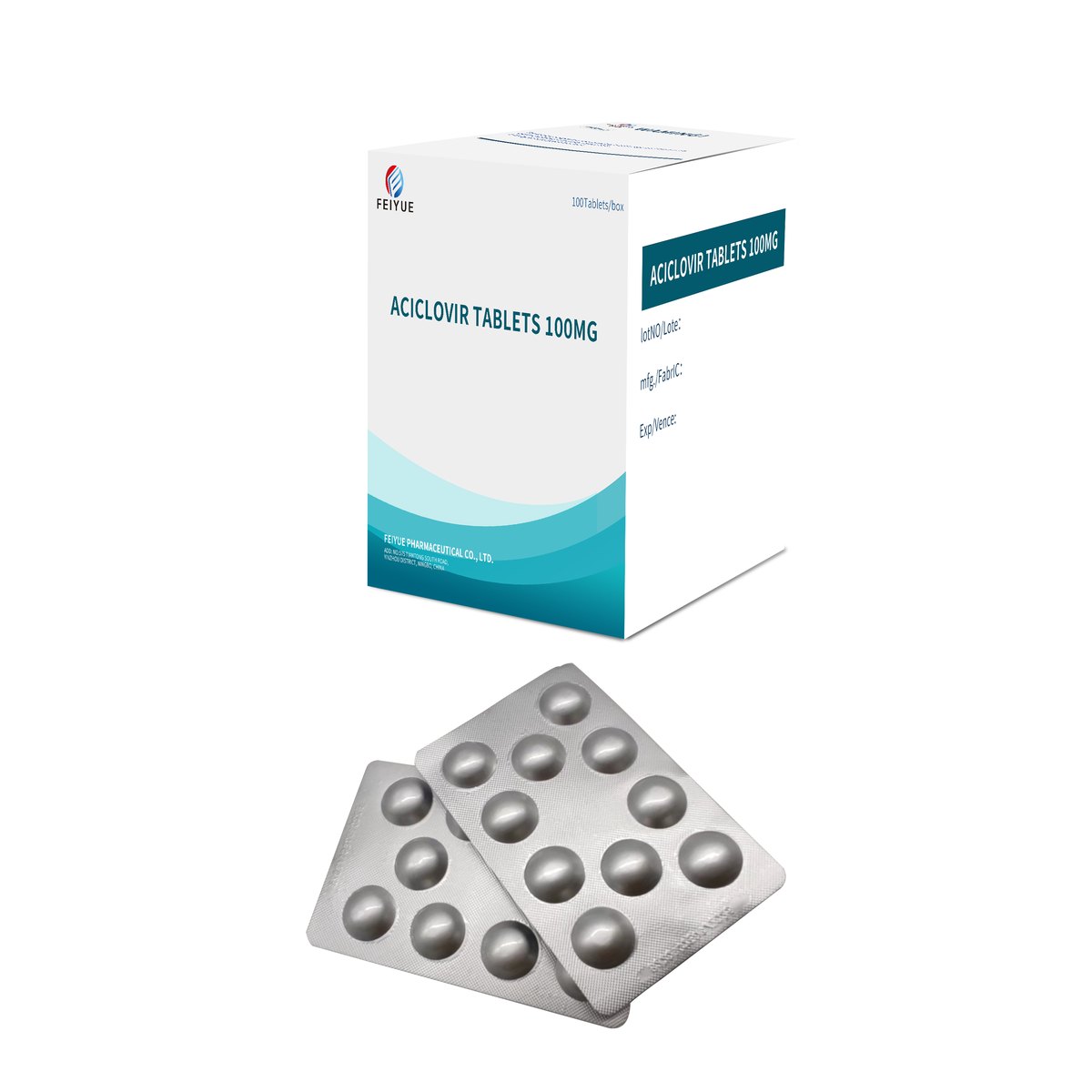 Aciclovir Tablets 100mg / 200mg - view 3