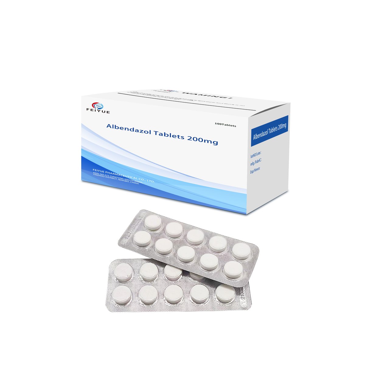 Albendazole Tablets 200mg / 400mg - view 2