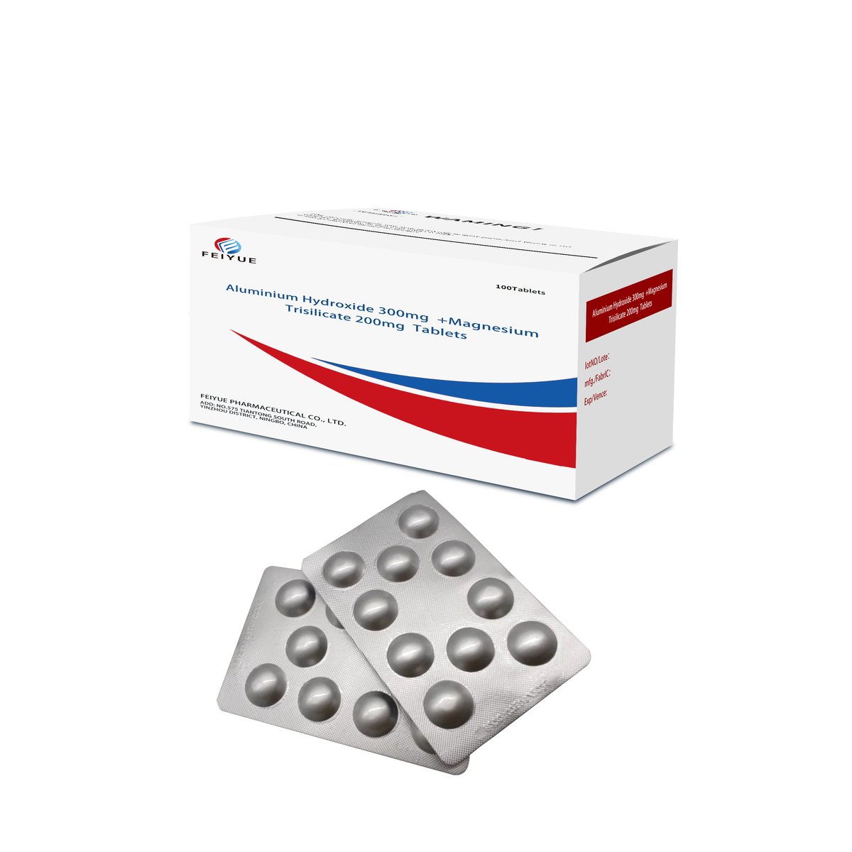 Aluminium Hydroxide and Magnesium Trisilicate Tablets 300mg+500mg