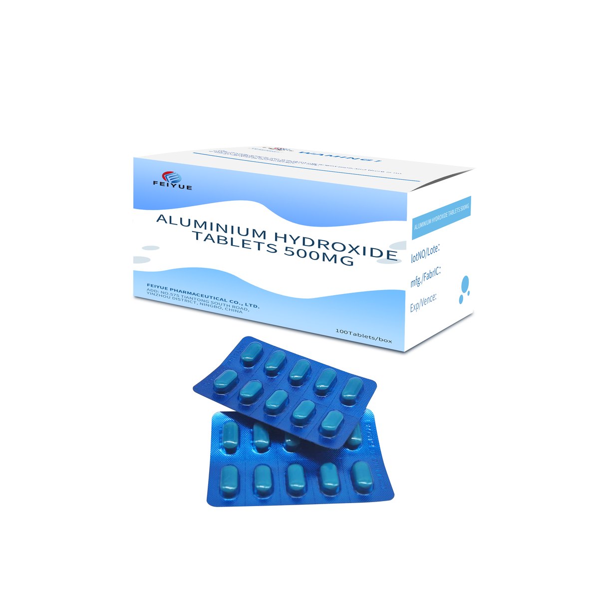 Aluminium Hydroxide Tablets 500mg - view 3