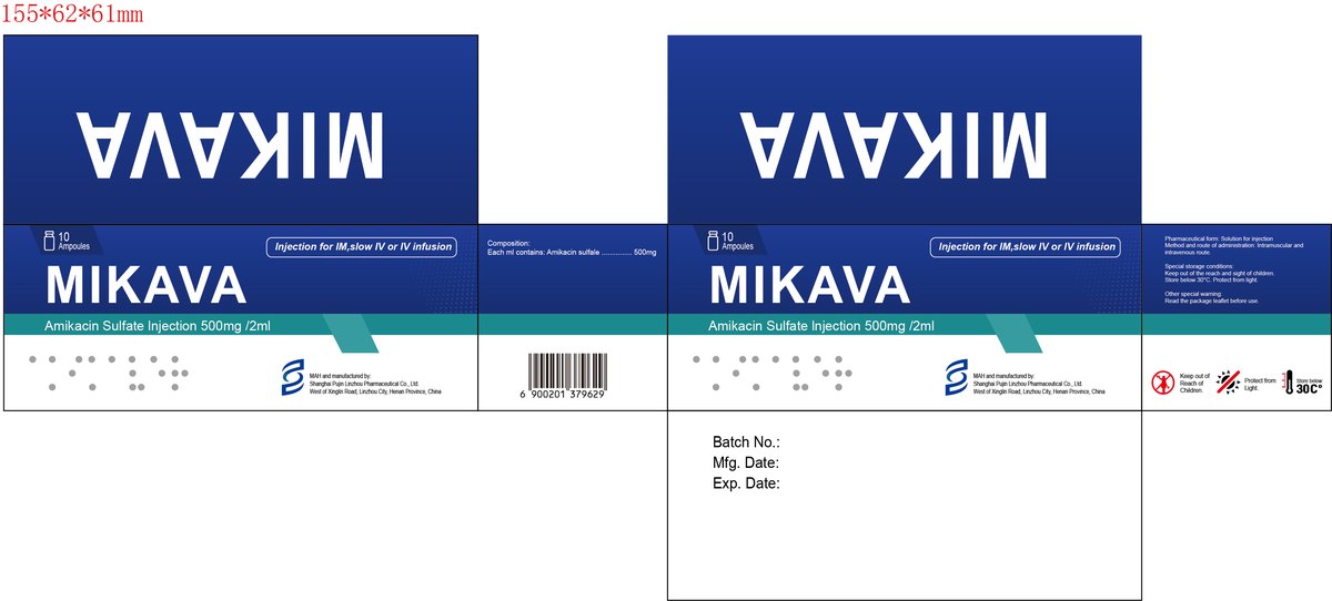 Amikacin Sulfate Injection 2ml:0.2g / 2ml:500mg - view 1