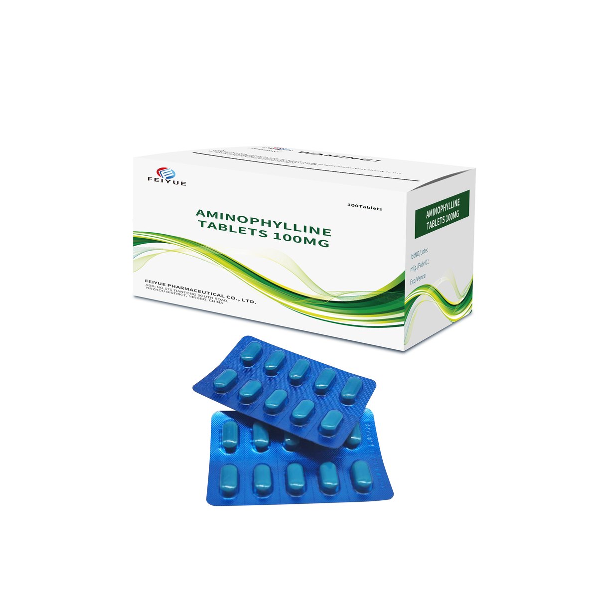 Aminophylline Tablets 100mg - view 1