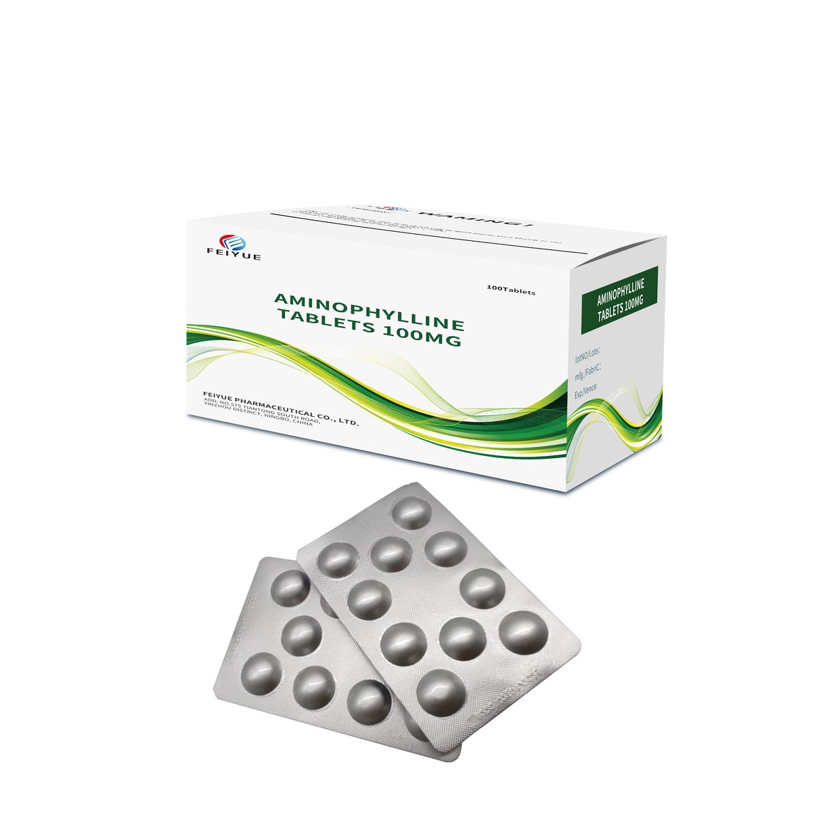 Aminophylline Tablets 100mg - view 2