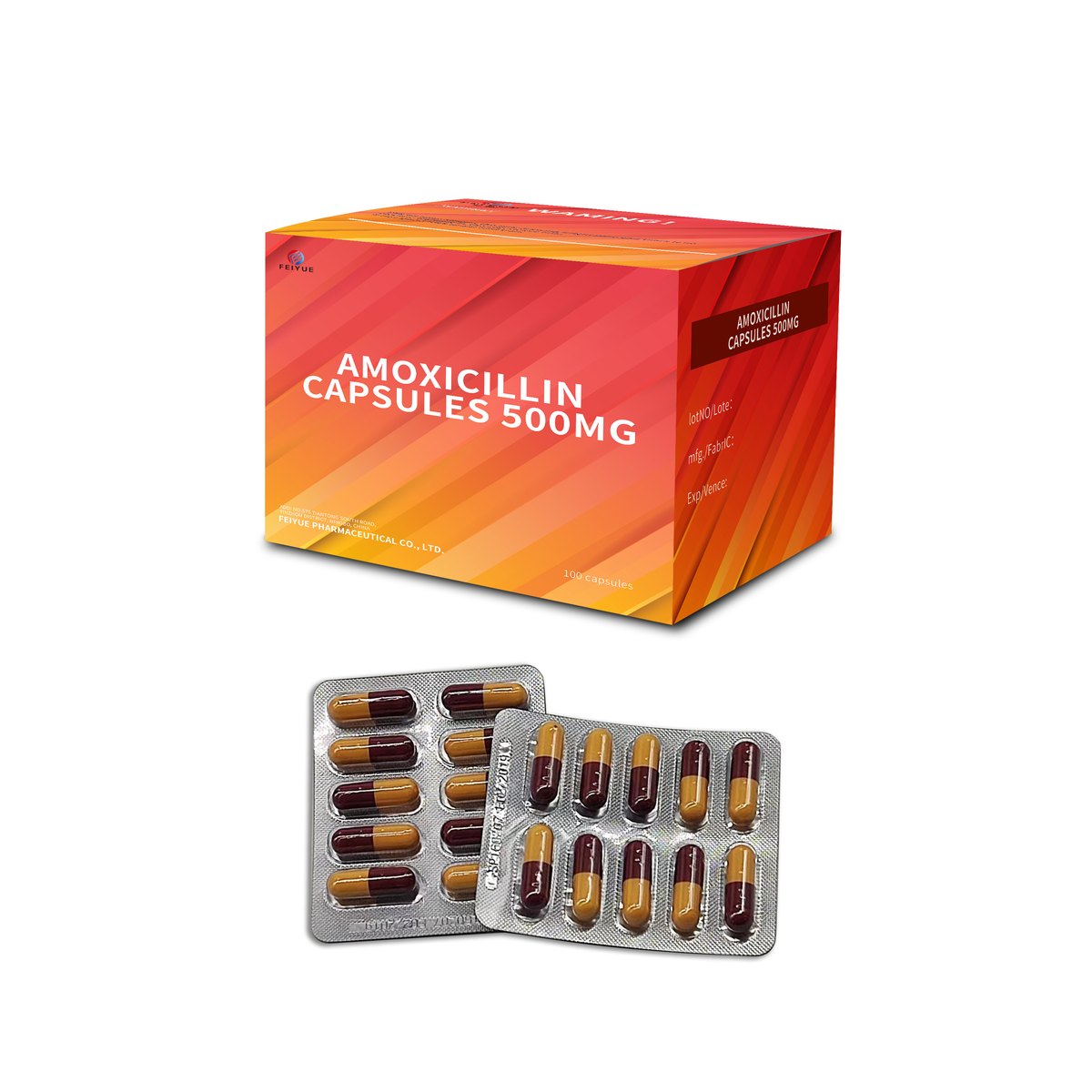 Amoxicillin Capsules 125mg / 250mg / 500mg - view 4