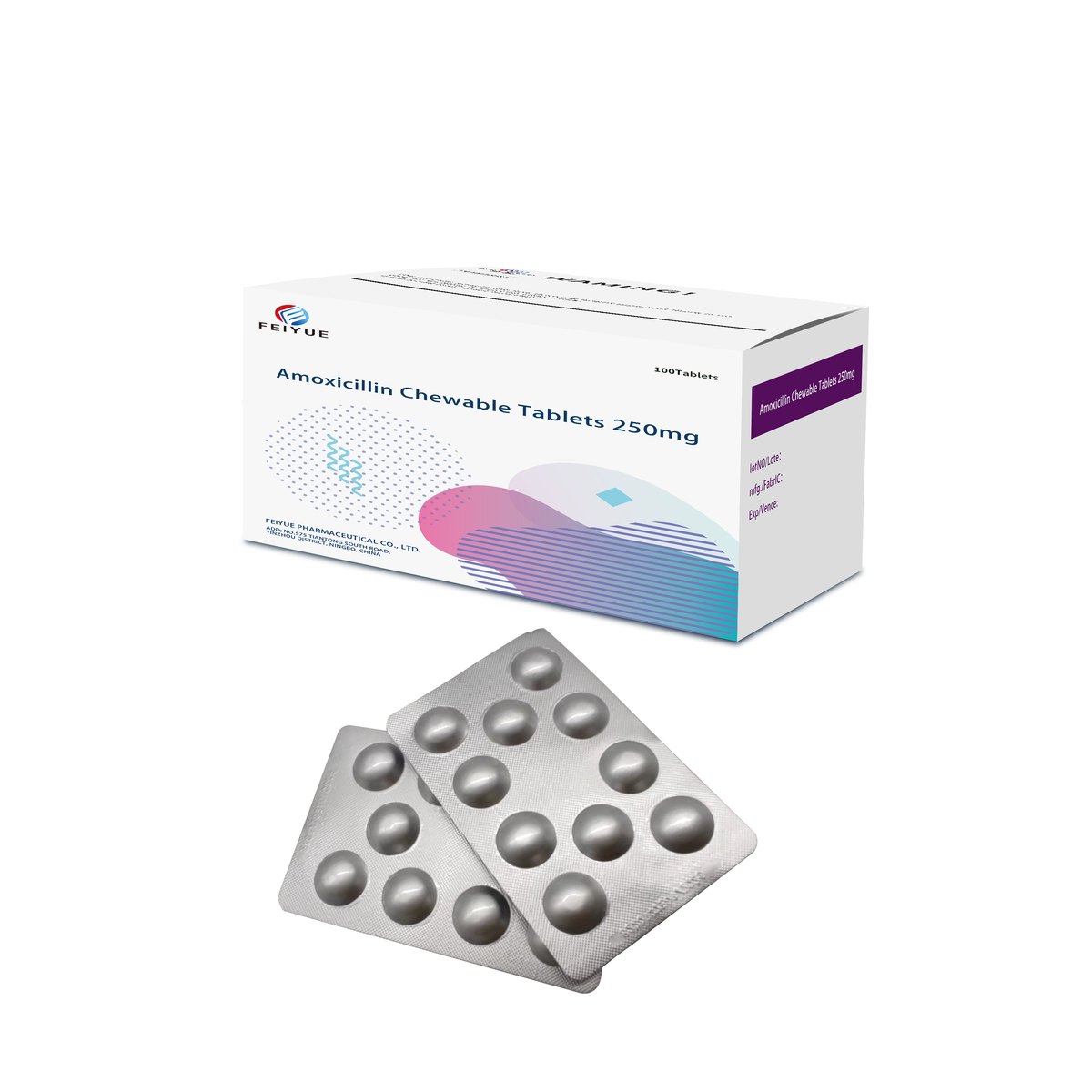 Amoxicillin Chewable Tablets 250mg