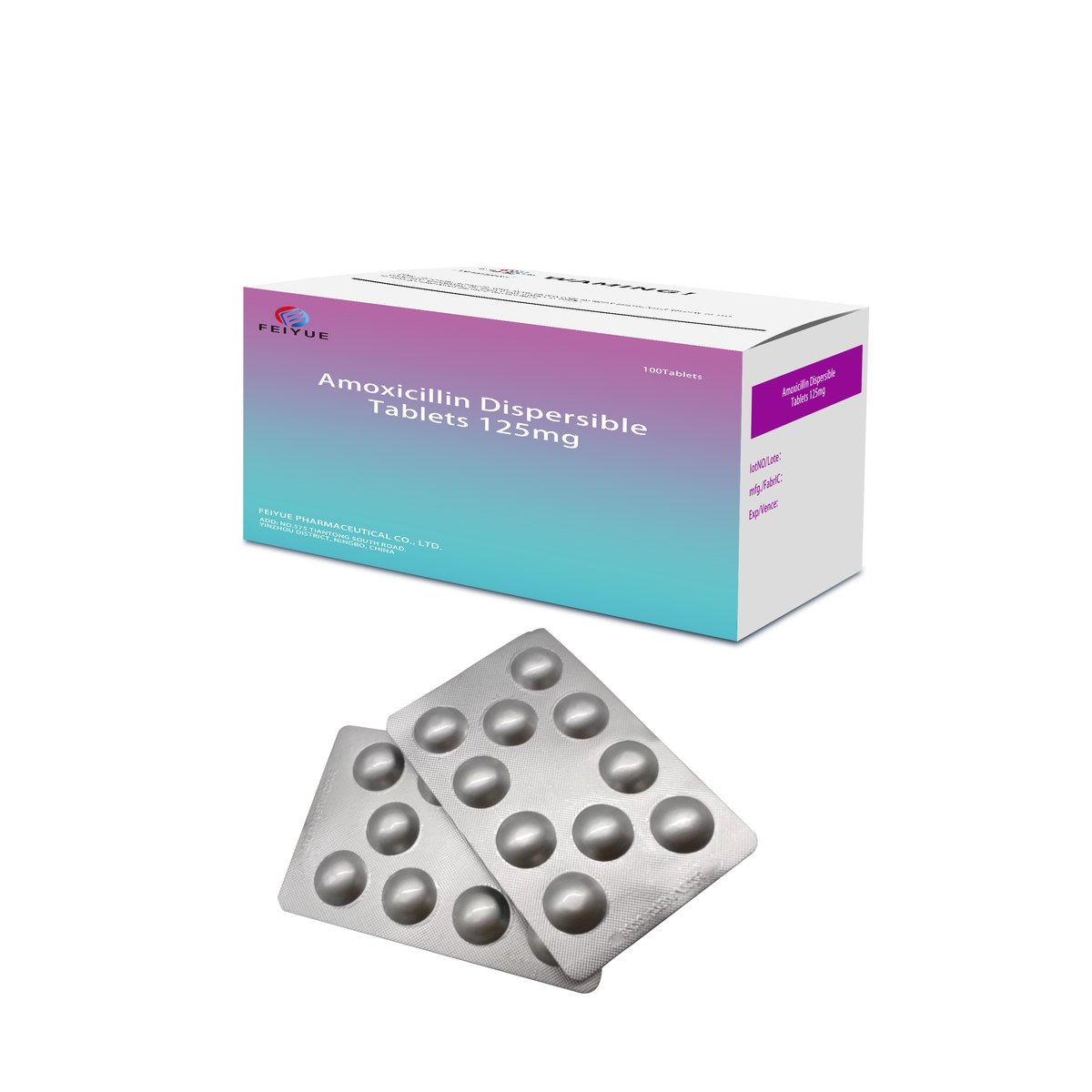 Amoxicillin Dispersible Tablets 125mg / 250mg