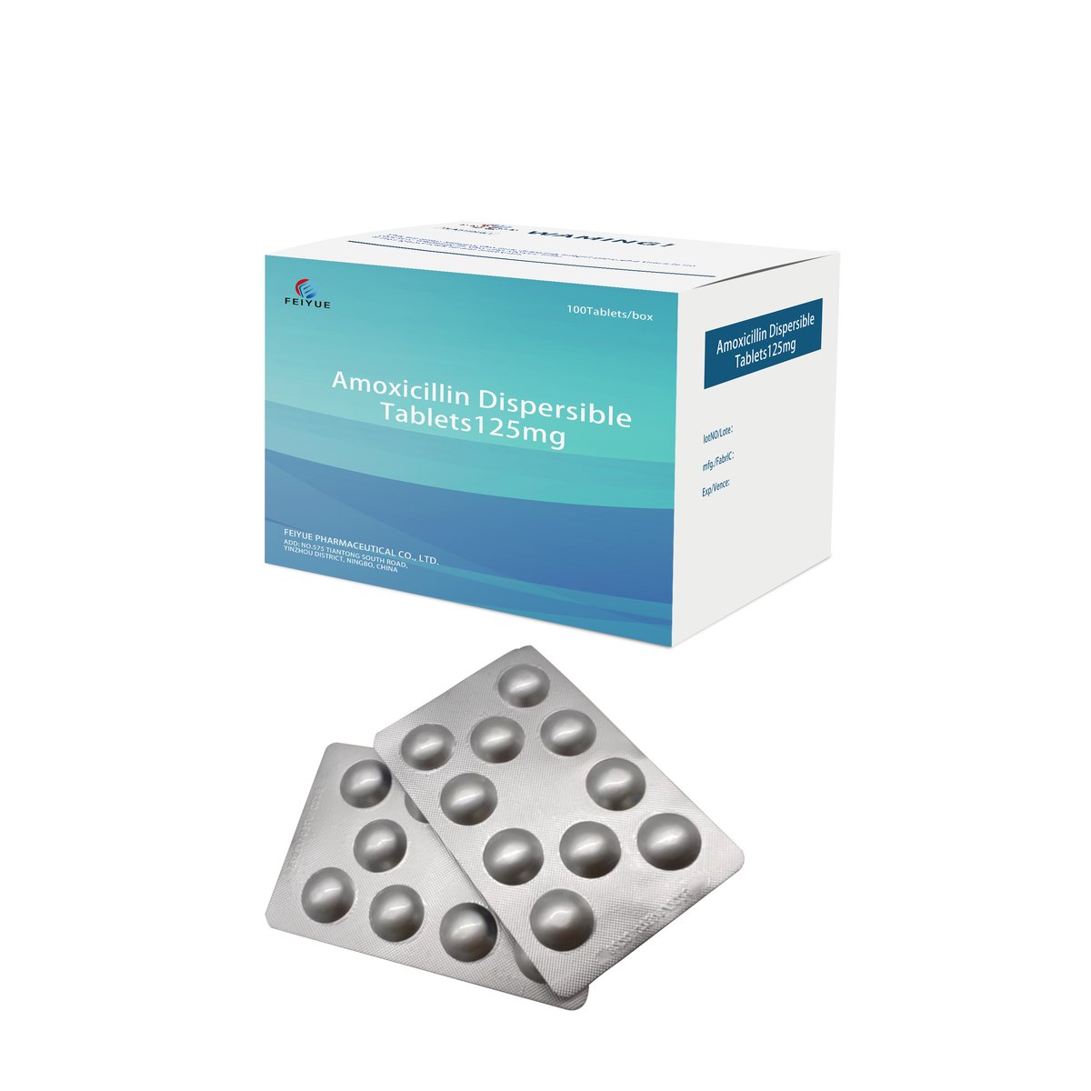 Amoxicillin Dispersible Tablets 125mg / 250mg - view 5