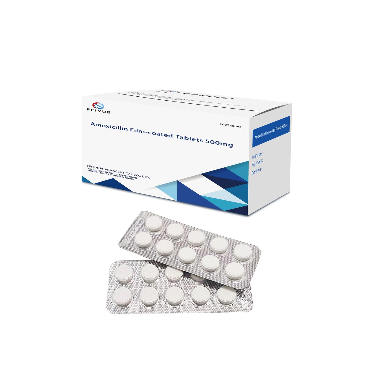 Amoxicillin Film-coated Tablets 500mg / 1000mg - view 1