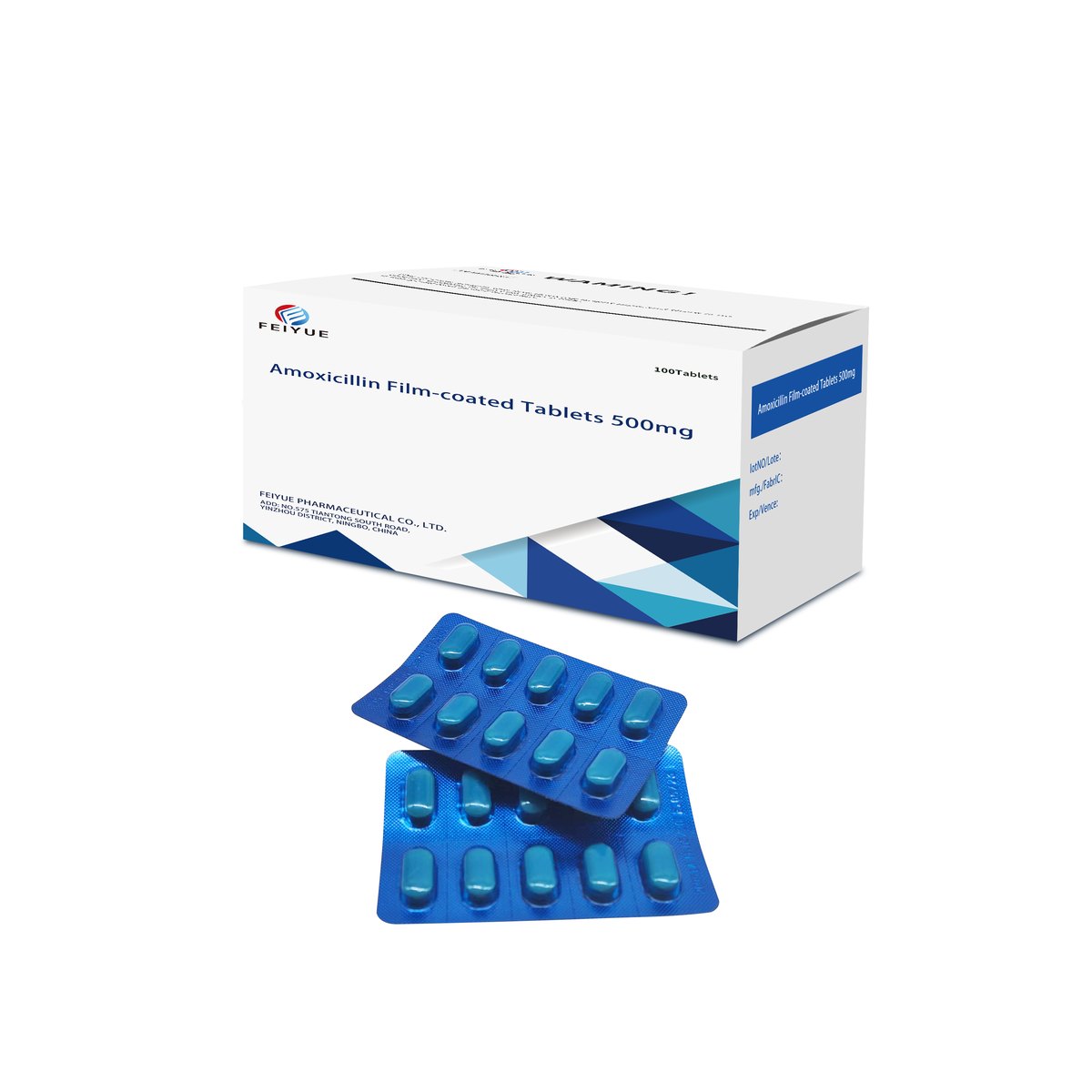 Amoxicillin Film-coated Tablets 500mg / 1000mg - view 2