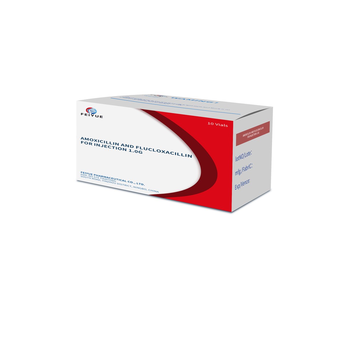 Amoxicillin Sodium and Flucloxacillin Sodium for Injection 0.5g / 1g - view 4