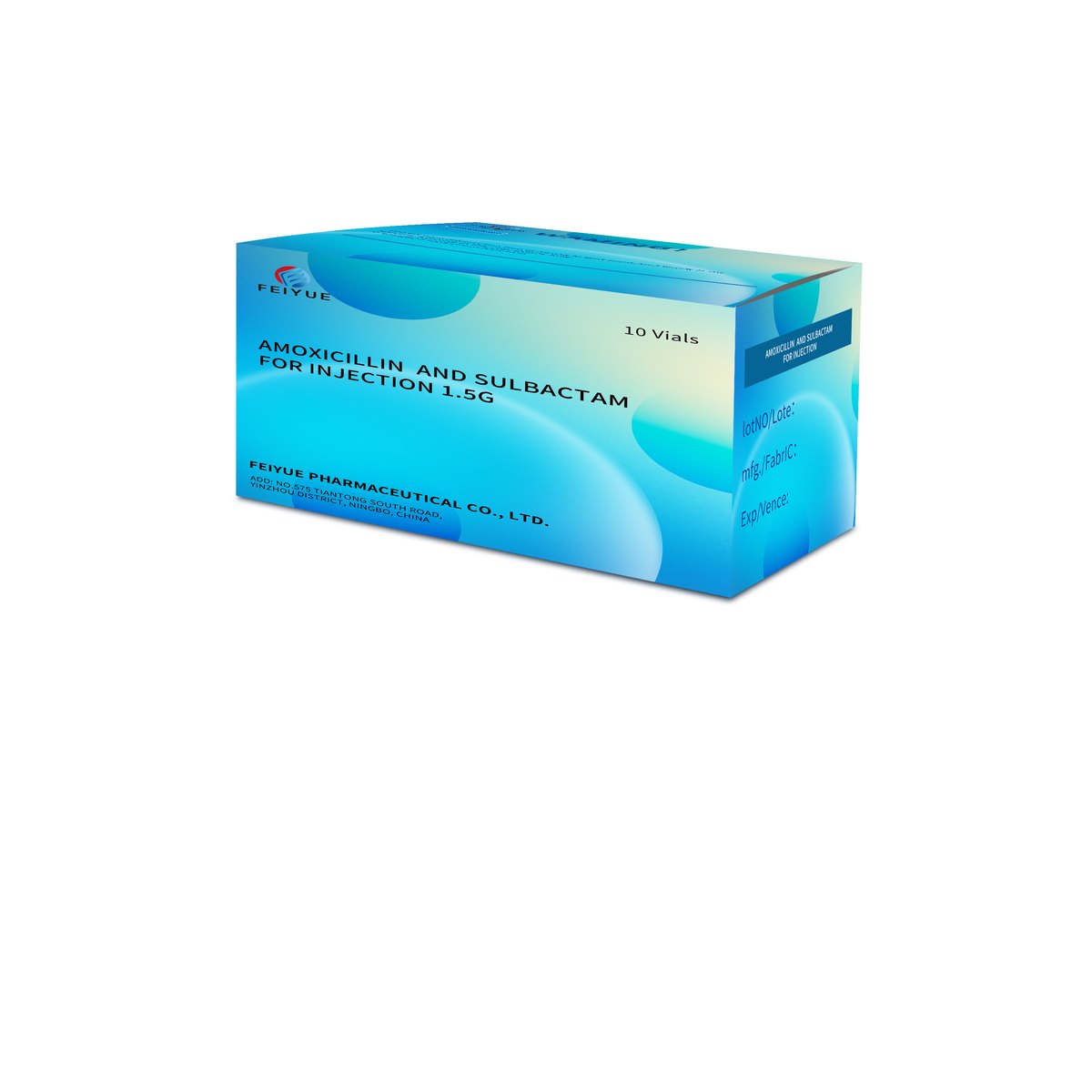 Amoxicillin Sodium and Sulbactam Sodium for Injection 0.75g / 1.5g / 3g - view 1