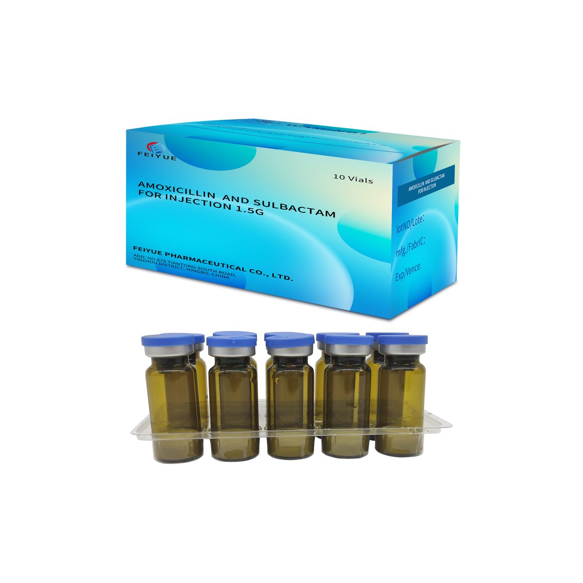 Amoxicillin Sodium and Sulbactam Sodium for Injection 0.75g / 1.5g / 3g - view 4