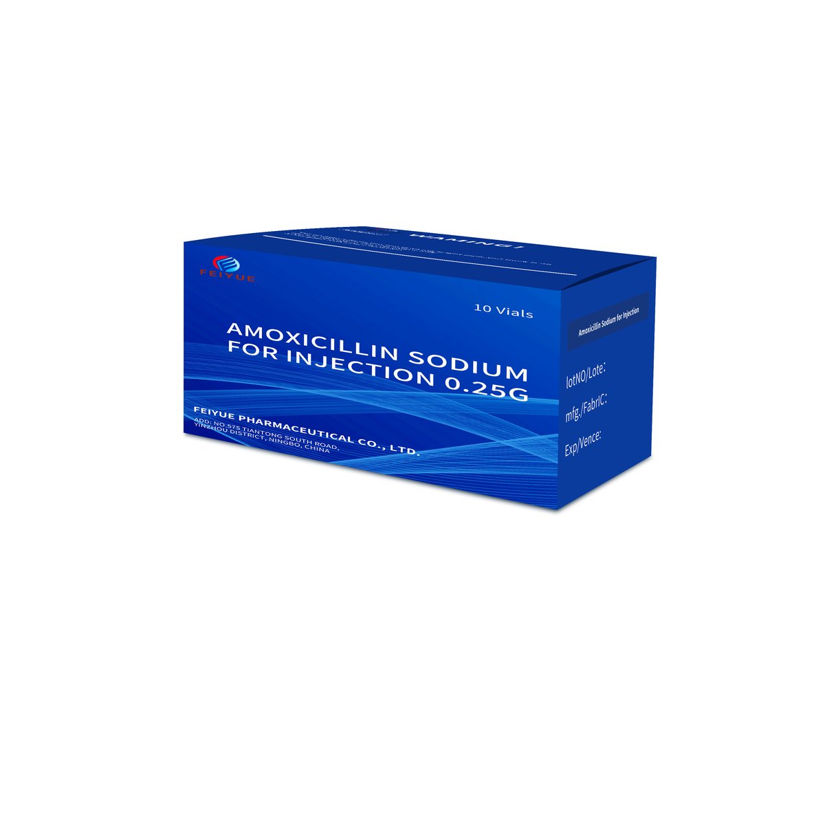 Amoxicillin Sodium for Injection 0.25g / 0.5g / 1g