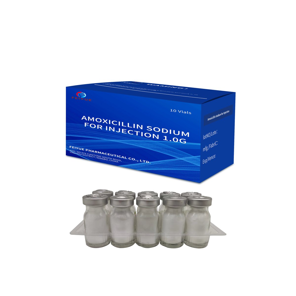 Amoxicillin Sodium for Injection 0.25g / 0.5g / 1g - view 4