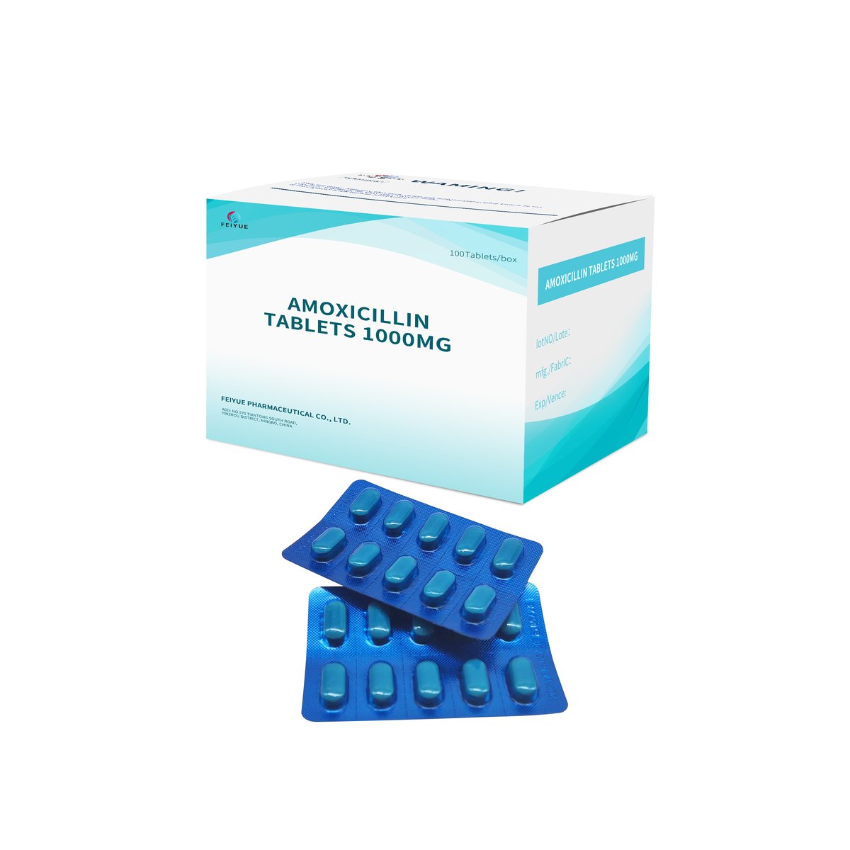 Amoxicillin Tablets 250mg / 500mg / 1000mg - view 1