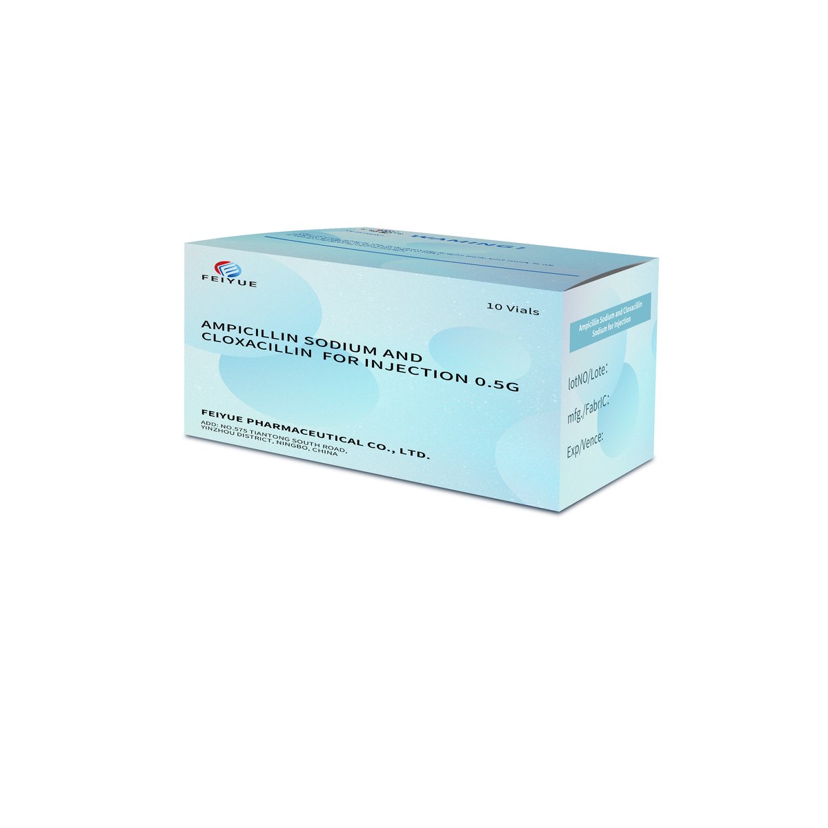 Ampicillin Sodium and Cloxacillin Sodium for Injection 0.5g / 1g
