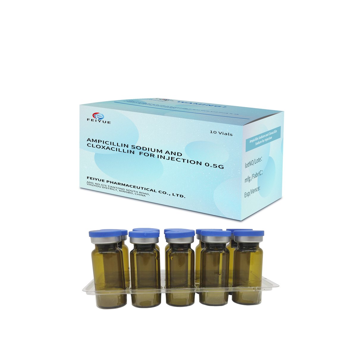 Ampicillin Sodium and Cloxacillin Sodium for Injection 0.5g / 1g - view 2