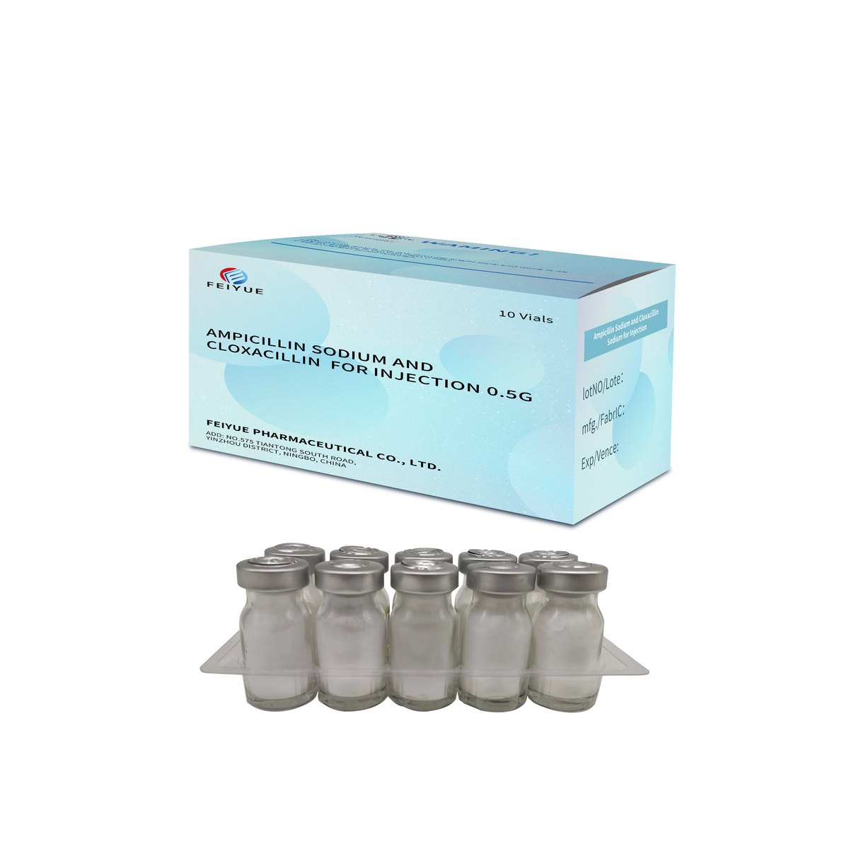 Ampicillin Sodium and Cloxacillin Sodium for Injection 0.5g / 1g - view 3