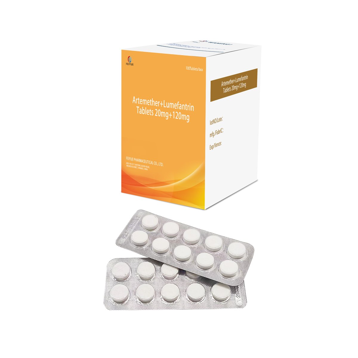 Artemether + Lumefantrine Tablets 20mg+120mg / 40mg+240mg / 60mg+360mg / 80mg+480mg - view 4