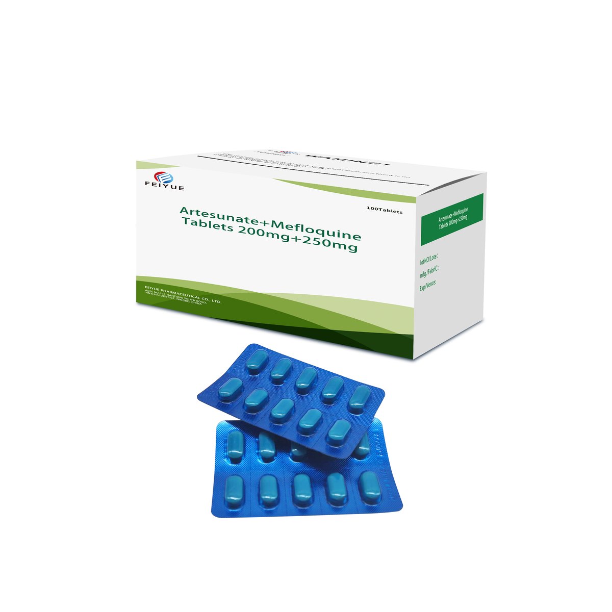 Artesunate + Mefloquine Tablets 200mg+250mg - view 3