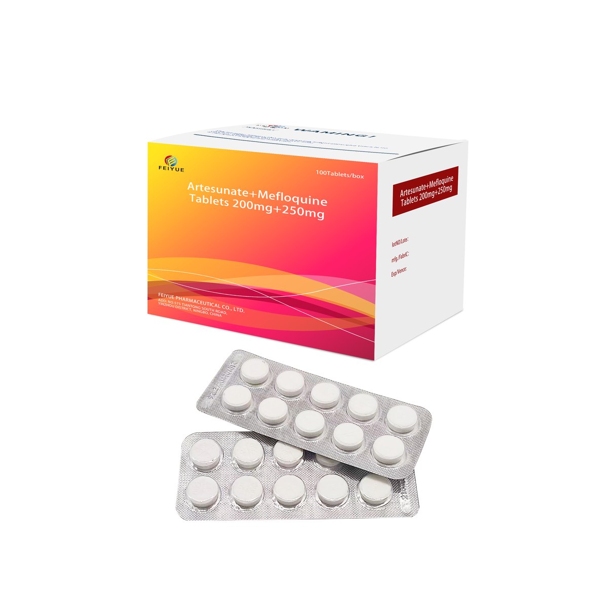 Artesunate + Mefloquine Tablets 200mg+250mg - view 5