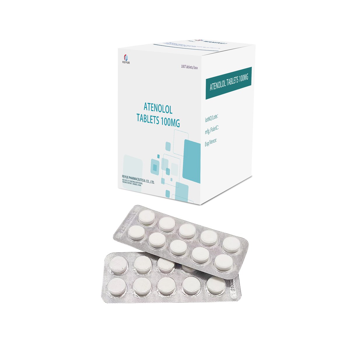 Atenolol Tablets 100mg - view 1