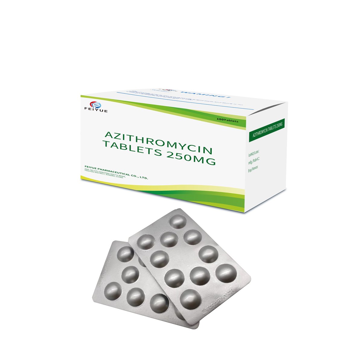 Azithromycin Tablets 150mg / 250mg / 500mg