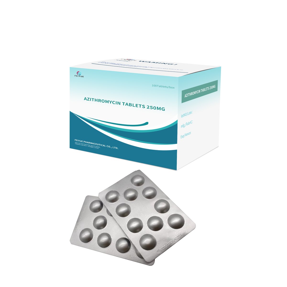 Azithromycin Tablets 150mg / 250mg / 500mg - view 3