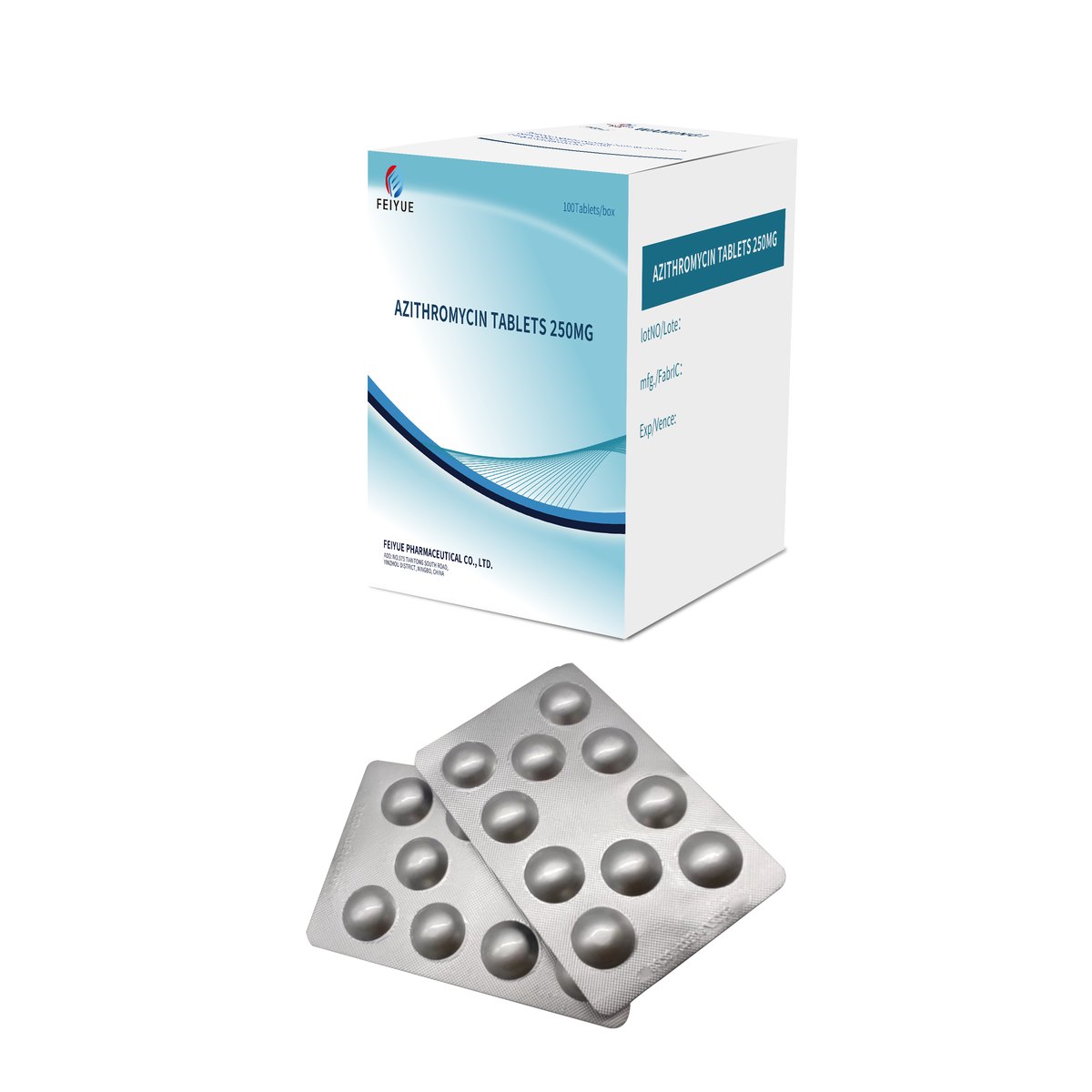 Azithromycin Tablets 150mg / 250mg / 500mg - view 4