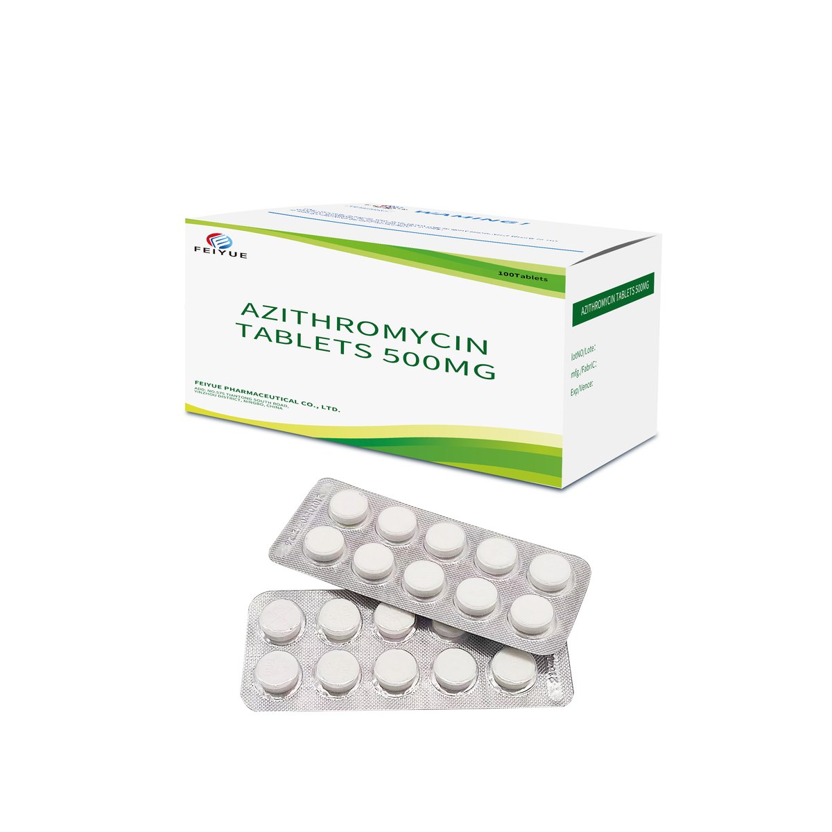 Azithromycin Tablets 150mg / 250mg / 500mg - view 5