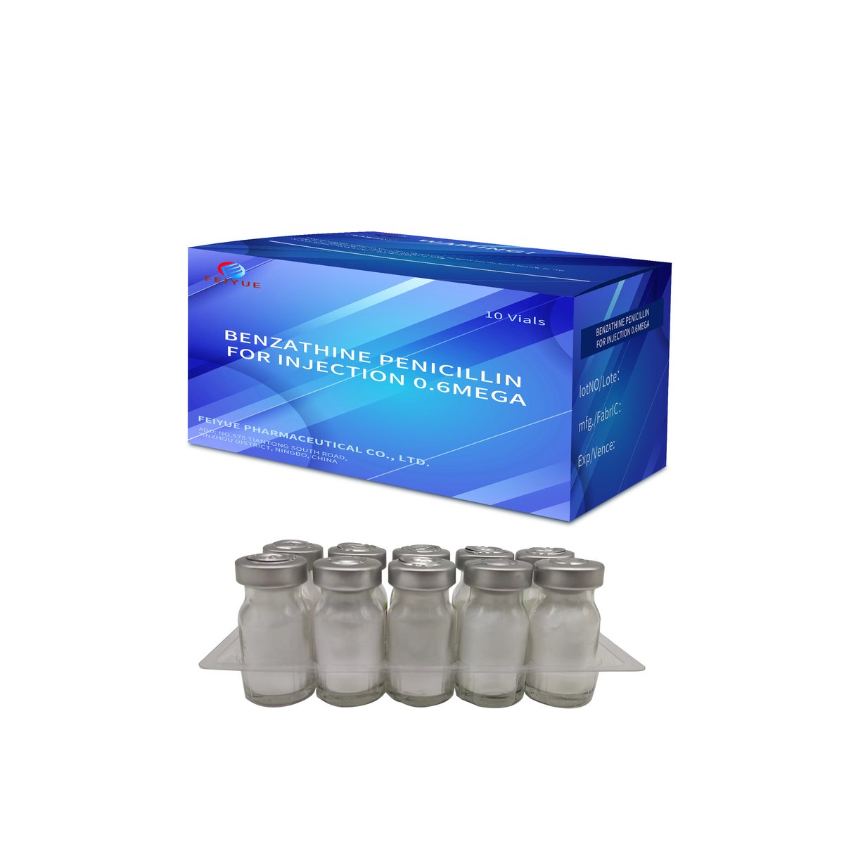 Benzathine Penicillin for Injection 0.6mega / 1.2mega / 2.4mega - view 2