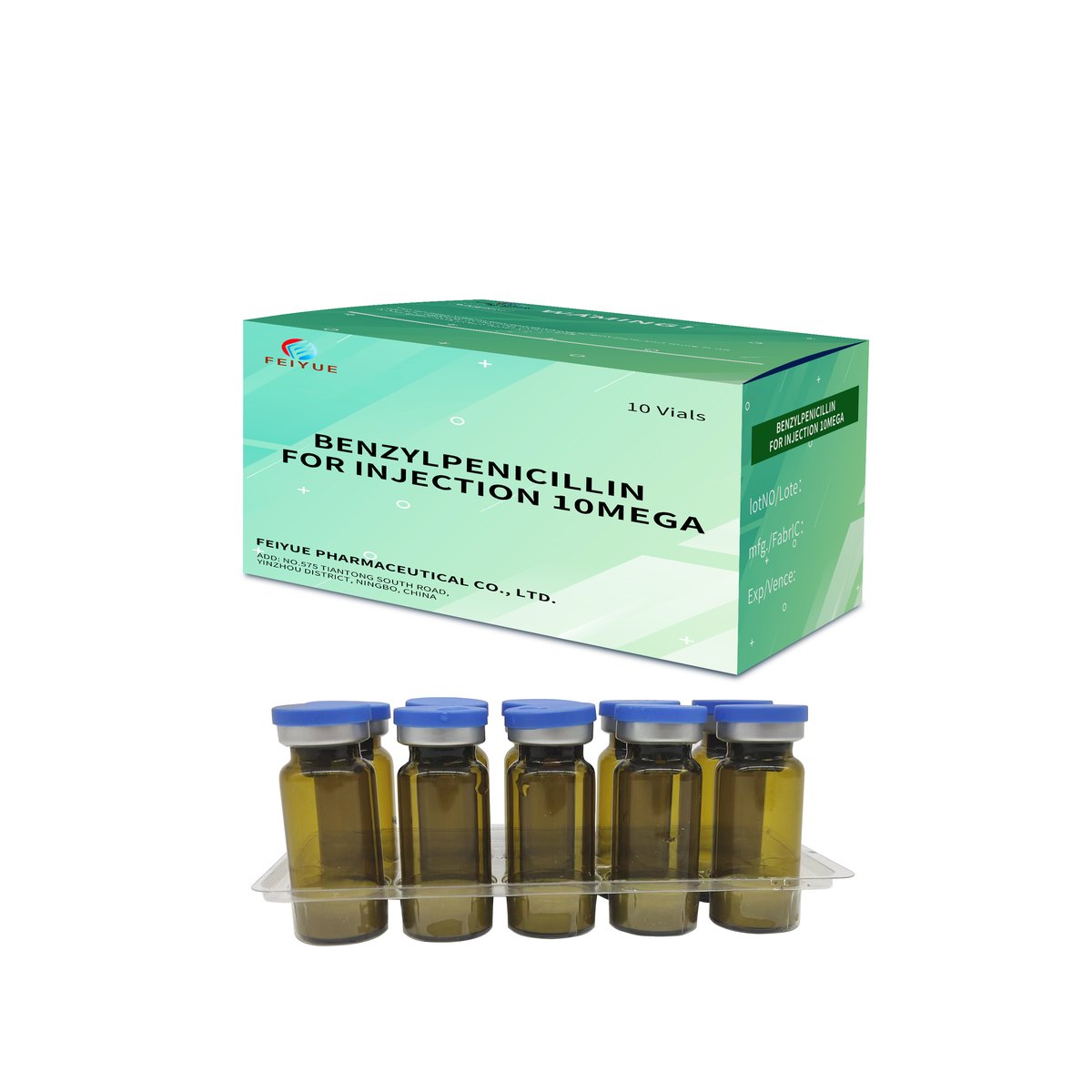Benzylpenicillin Sodium for Injection 0.8mega / 1.0mega / 1.6mega / 2.0mega / 5.0mega / 10mega - view 3