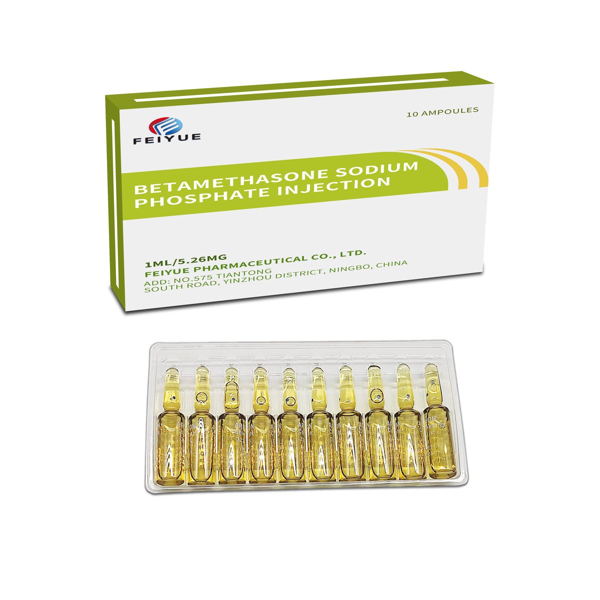 Betamethasone Sodium Phosphate Injection 1ml:5.26mg - view 1