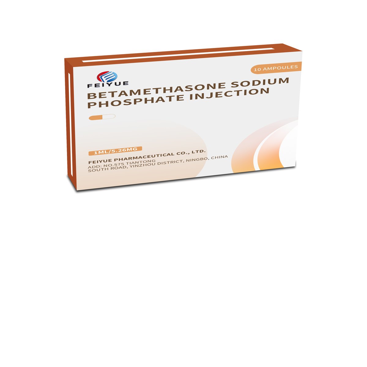 Betamethasone Sodium Phosphate Injection 1ml:5.26mg - view 2