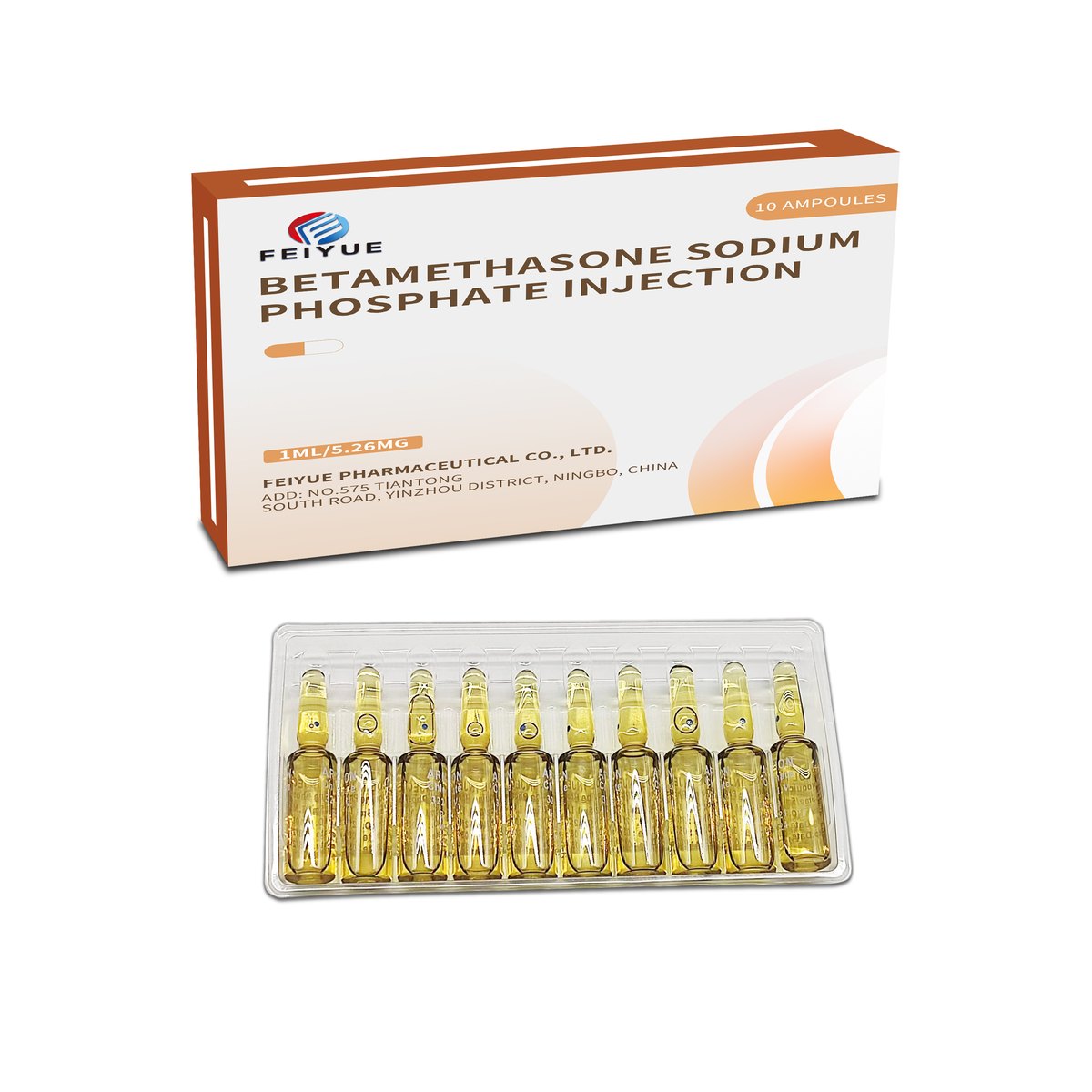 Betamethasone Sodium Phosphate Injection 1ml:5.26mg - view 3
