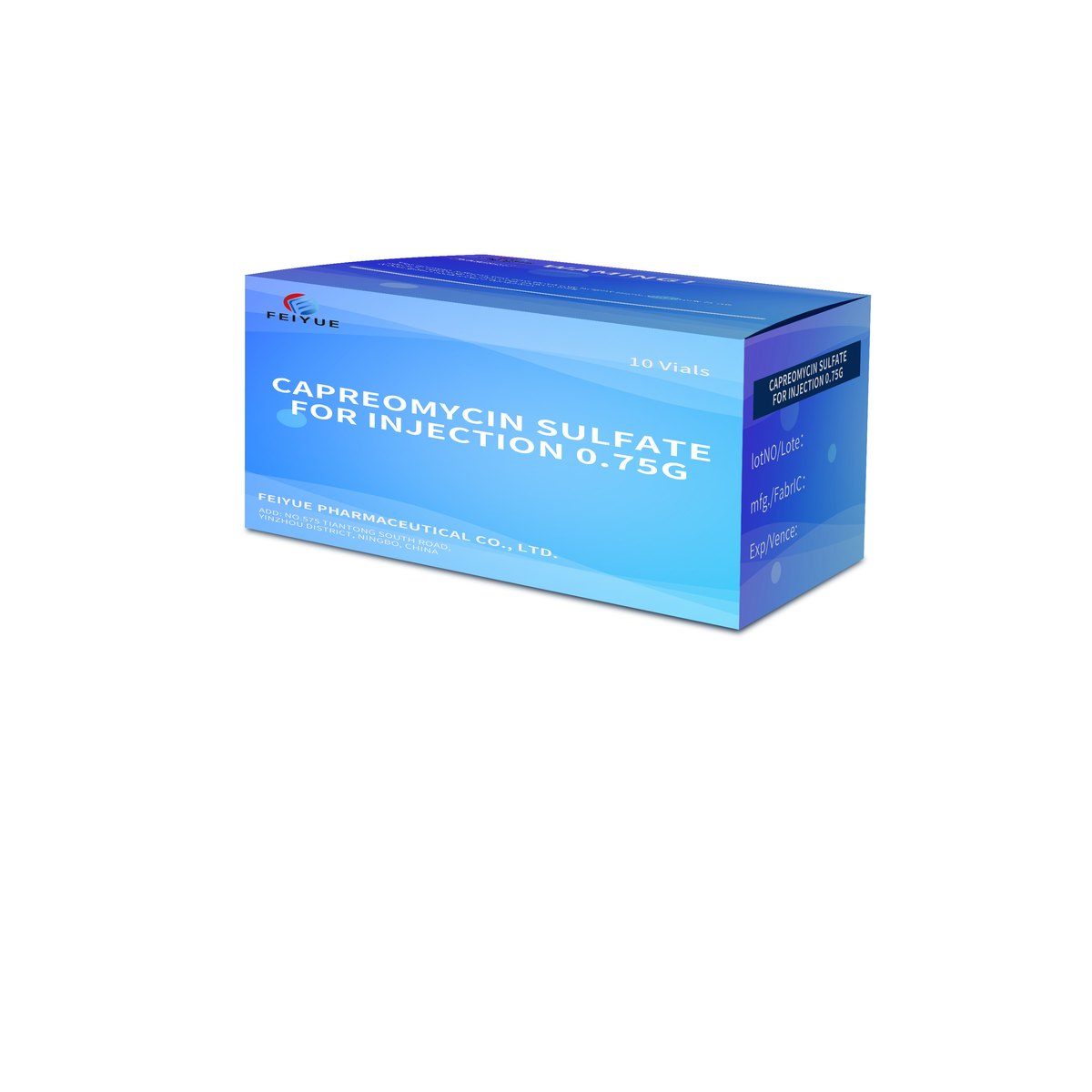 Capreomycin Sulfate for Injection 0.75g / 1g - view 2