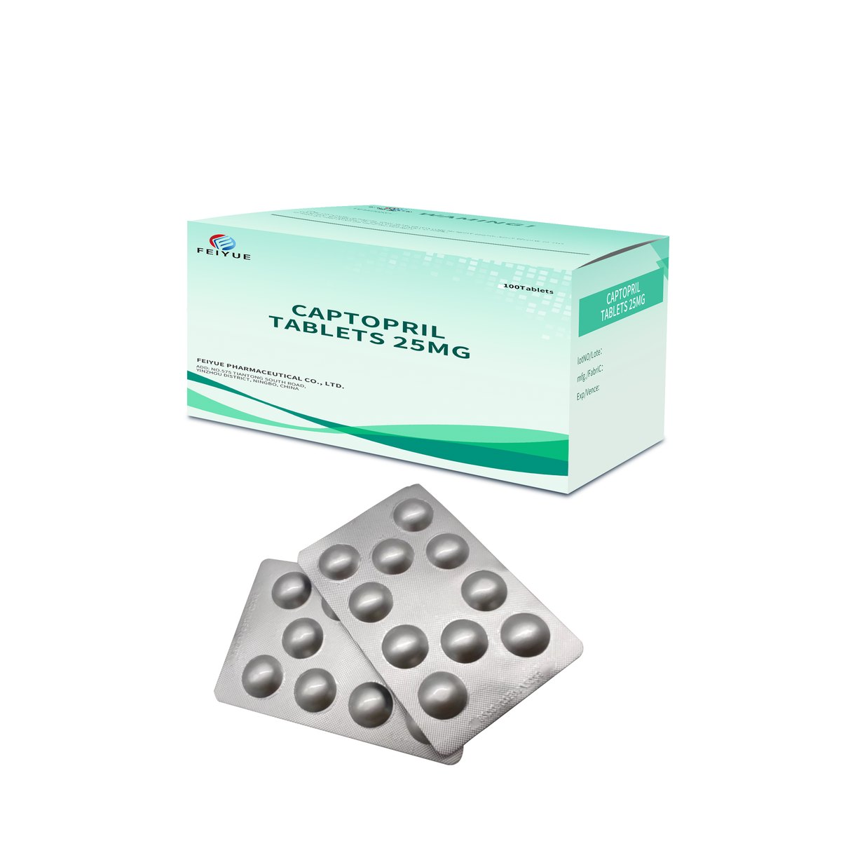Captopril Tablets 25mg / 50mg