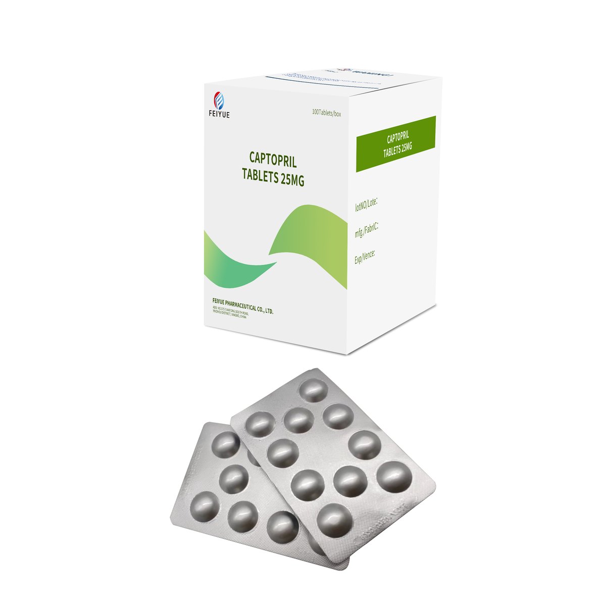 Captopril Tablets 25mg / 50mg - view 1