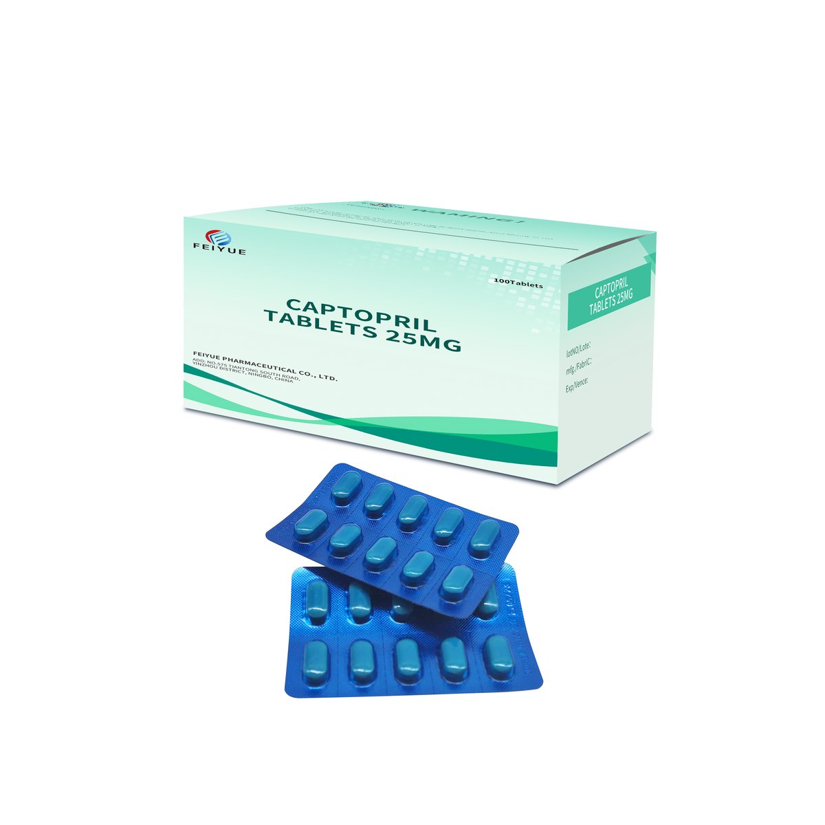Captopril Tablets 25mg / 50mg - view 2