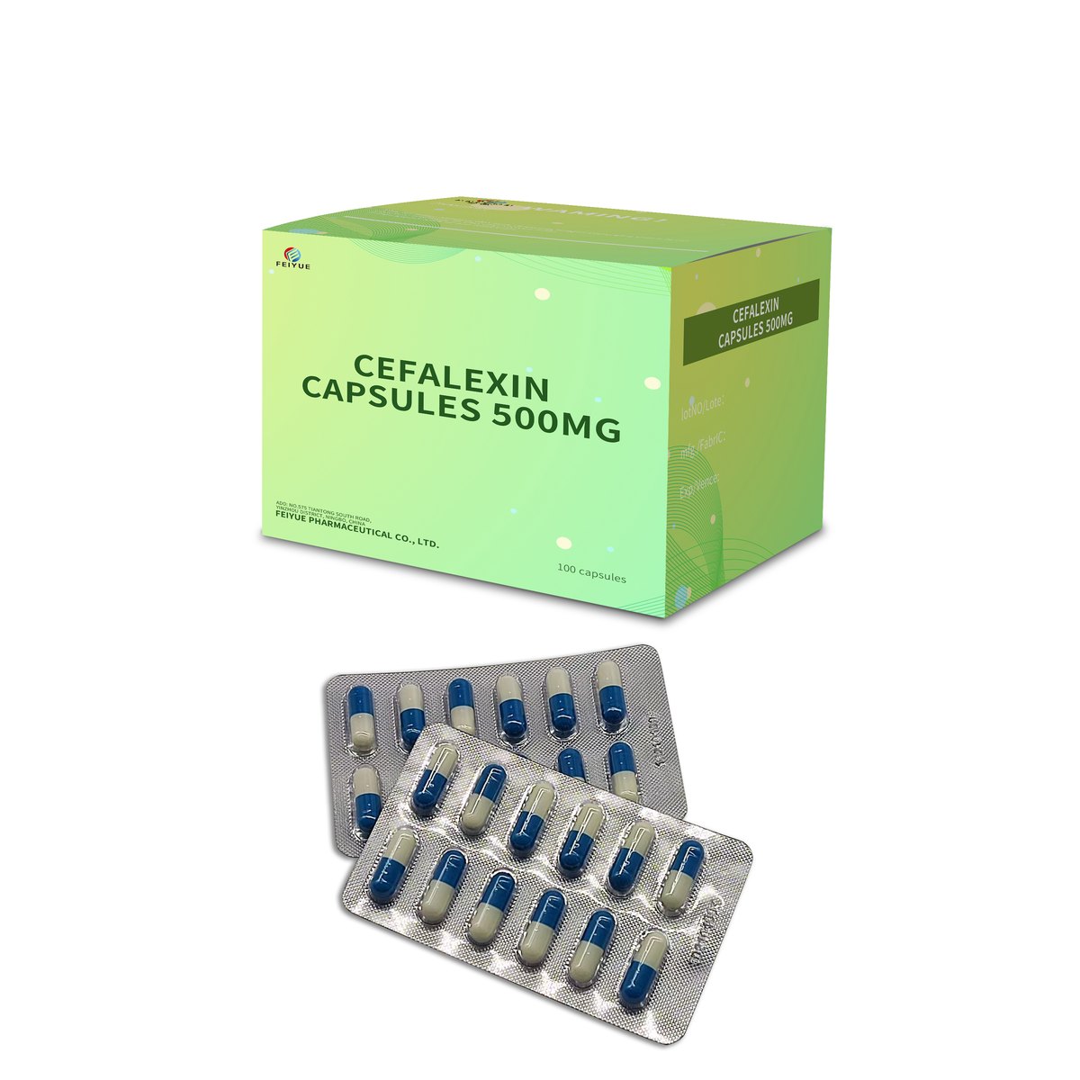 Cefalexin Capsules 125mg / 250mg / 500mg - view 1