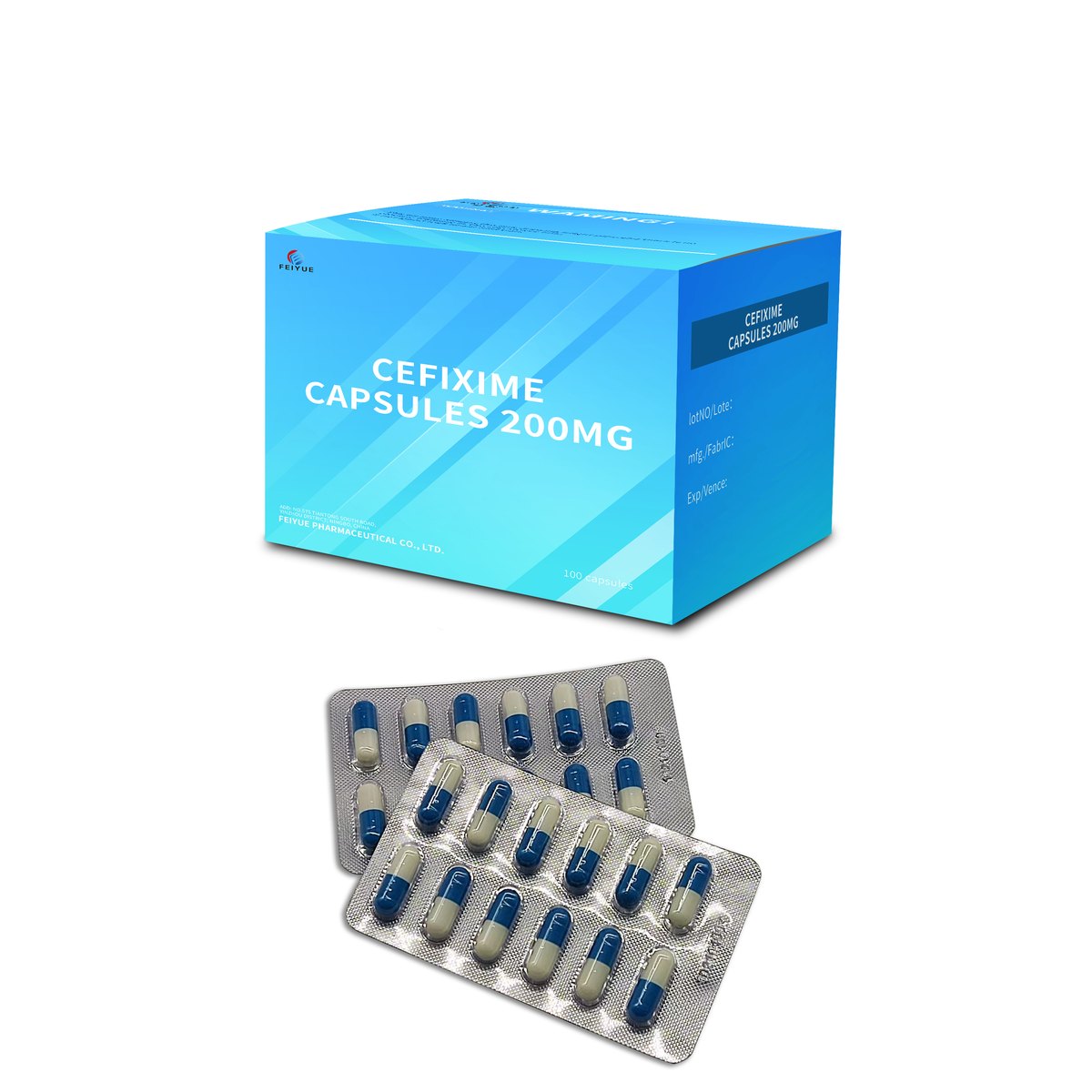 Cefixime Capsules 100mg / 200mg / 400mg - view 2