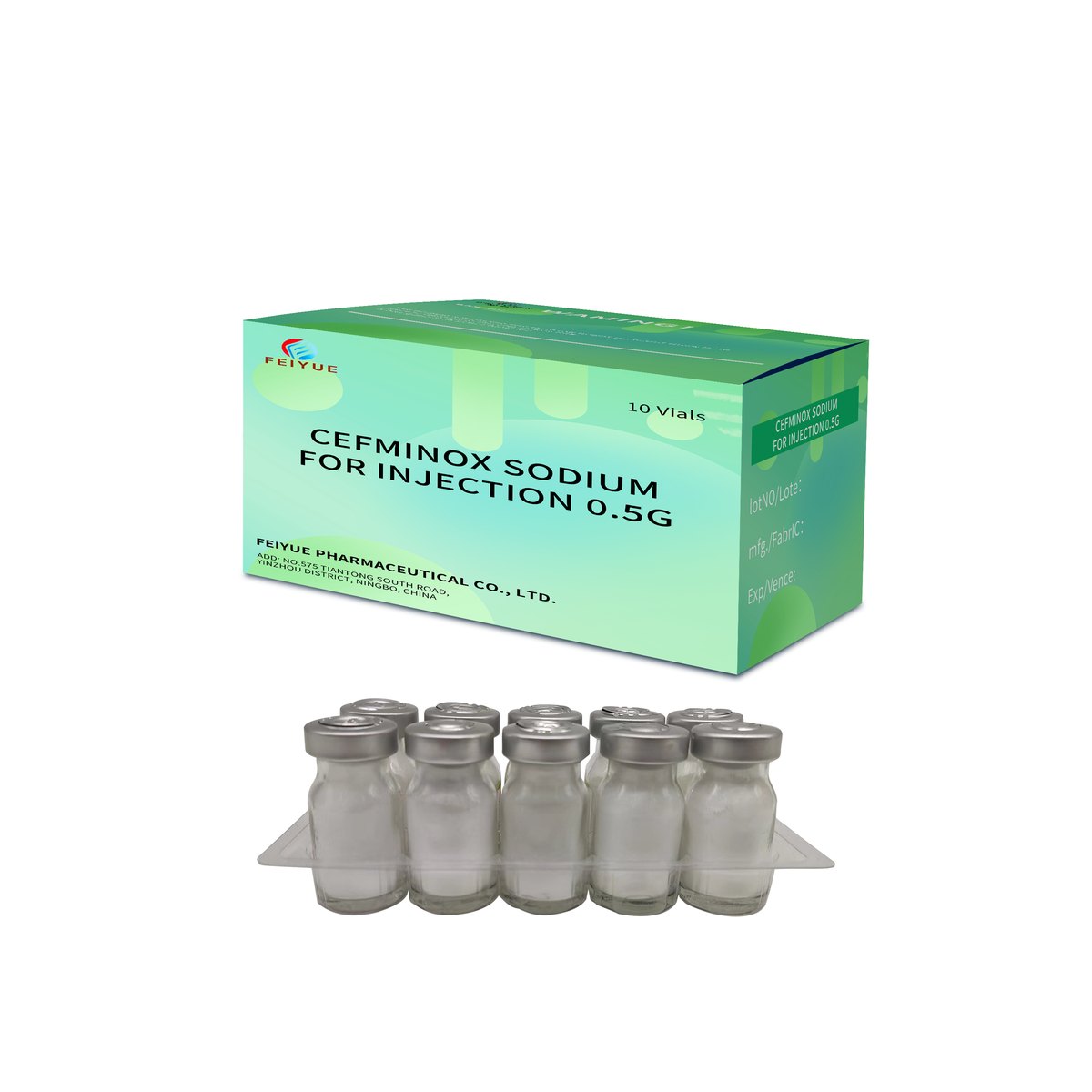 Cefminox Sodium for Injection 0.5g / 1g - view 2