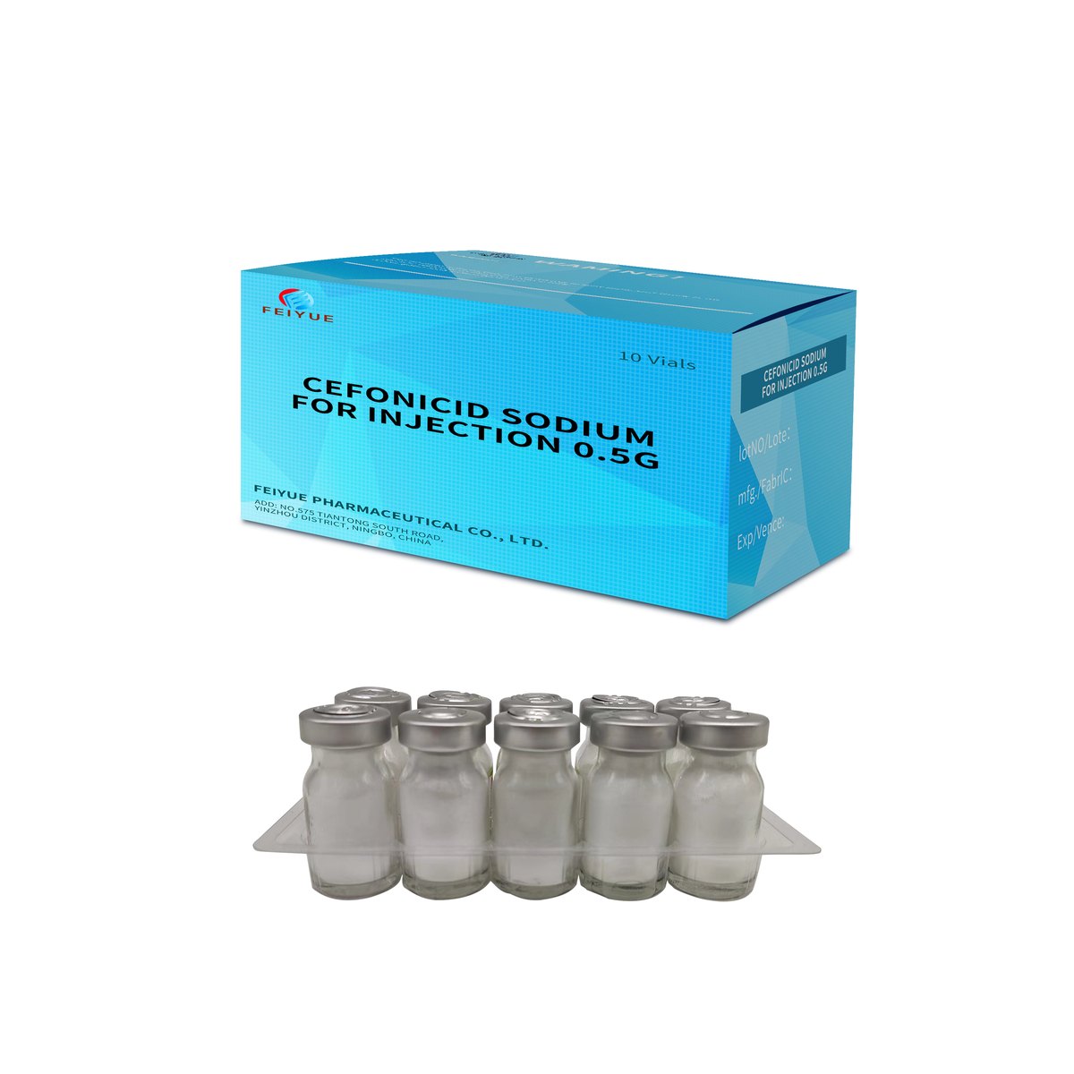 Cefonicid Sodium for Injection 0.5g / 1g - view 3