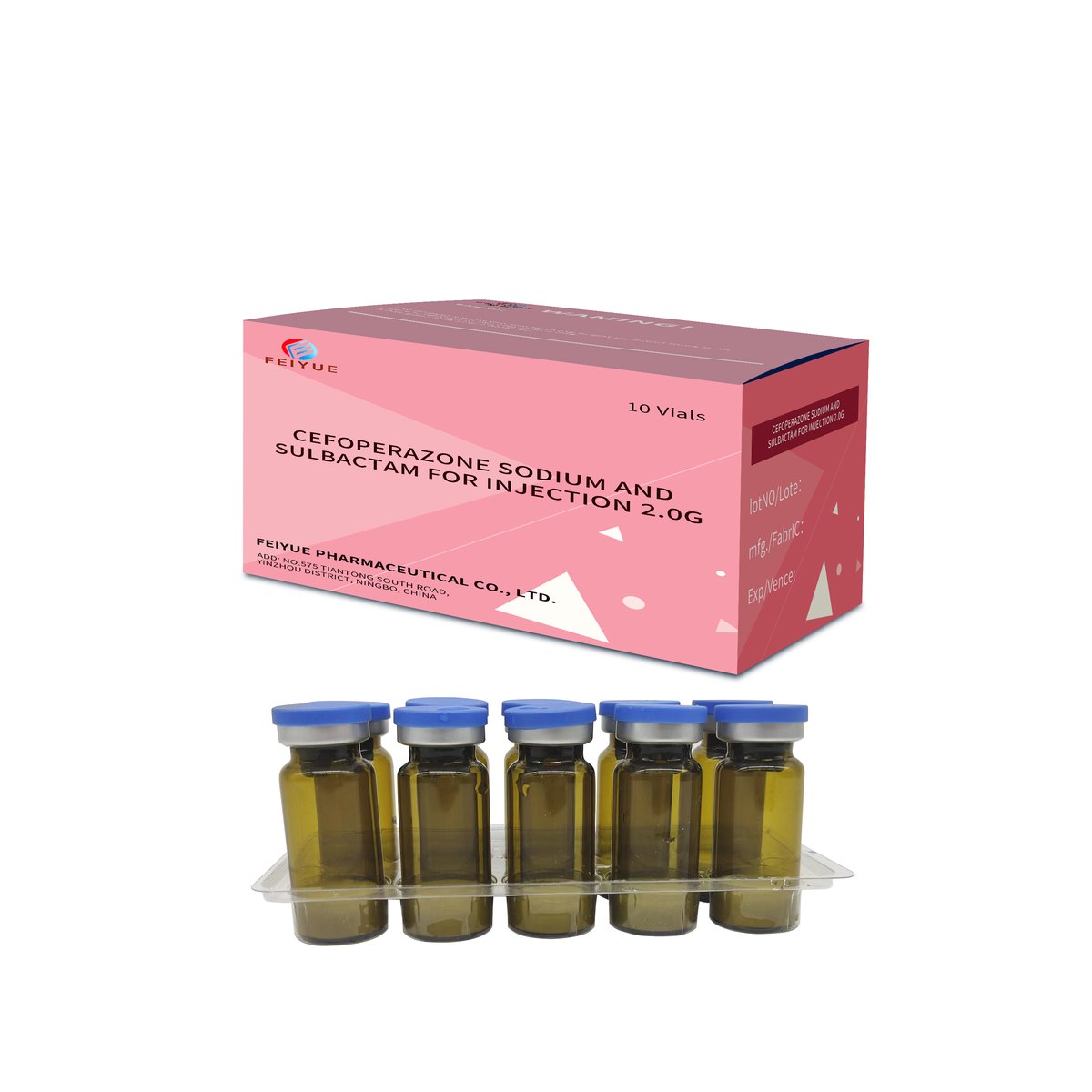 Cefoperazone Sodium and Sulbactam Sodium for Injection 1g / 1.5g / 2g - view 1