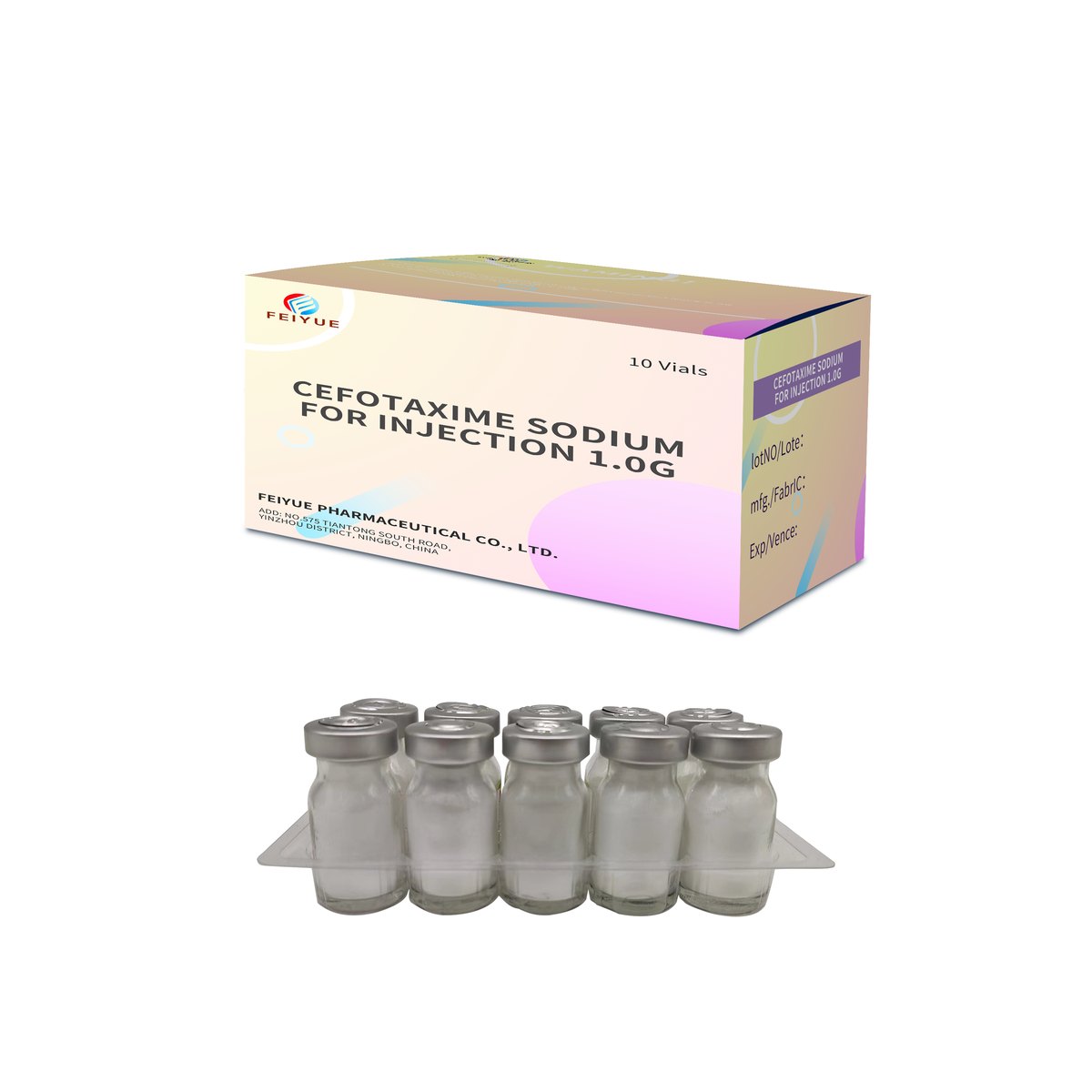 Cefotaxime Sodium for Injection 0.5g / 1g - view 1