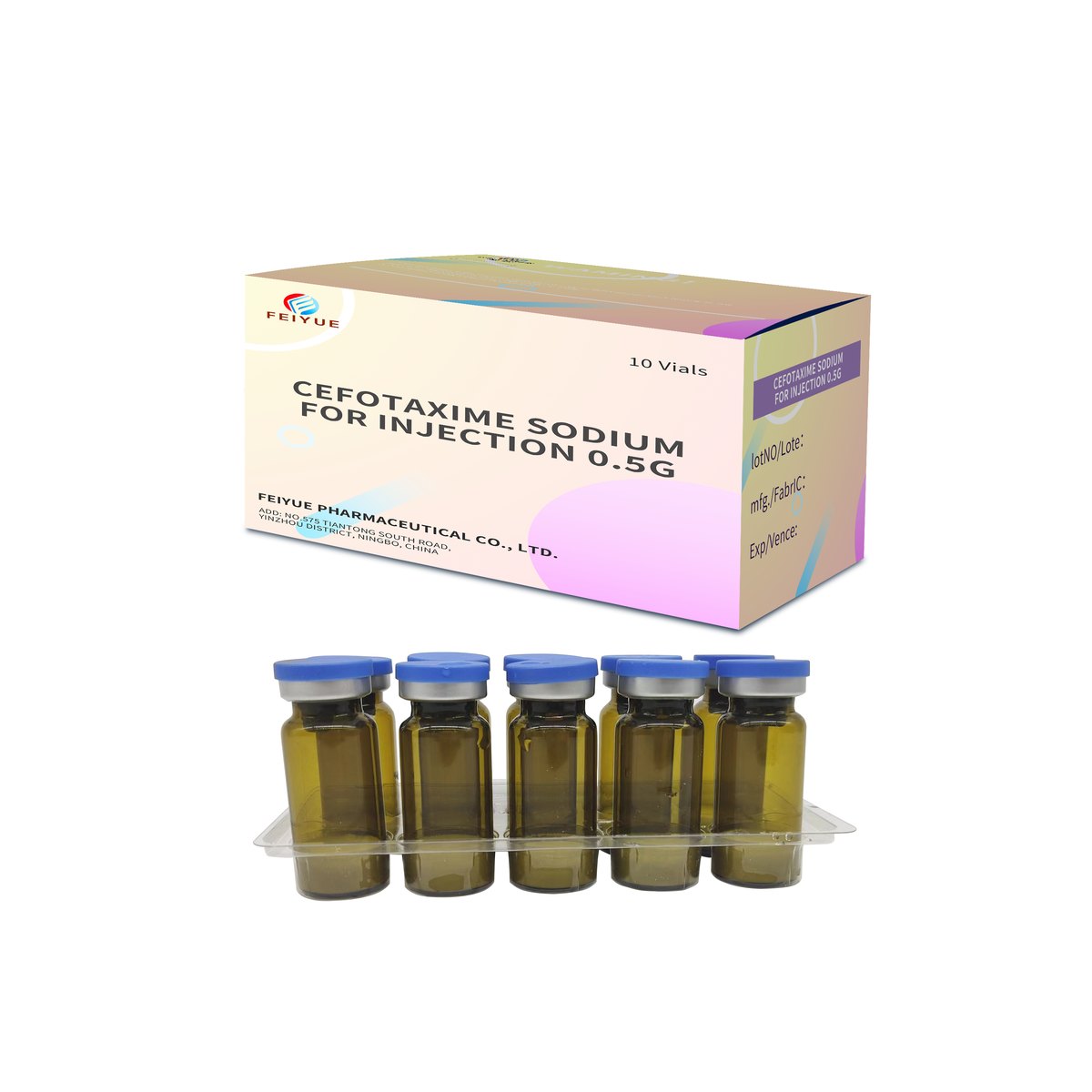 Cefotaxime Sodium for Injection 0.5g / 1g - view 3