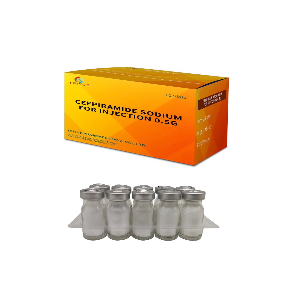 Cefpiramide Sodium for Injection 0.5g / 1g / 2g - view 2